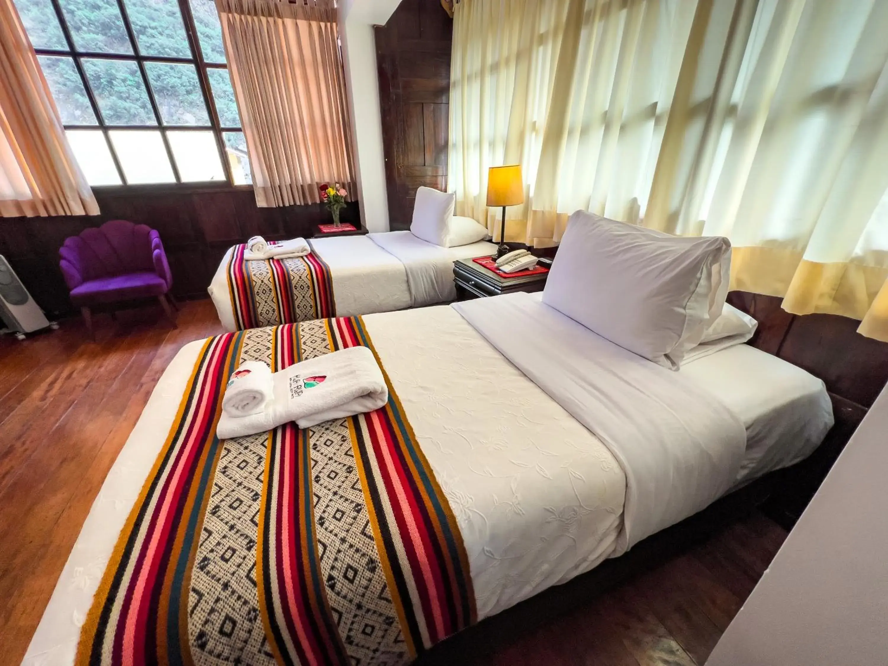 Standard Twin Room with Mountain View in Rupa Rupa High Jungle Eco B&B Standard Twin Room with Mountain View in Rupa Rupa High Jungle Eco B&B