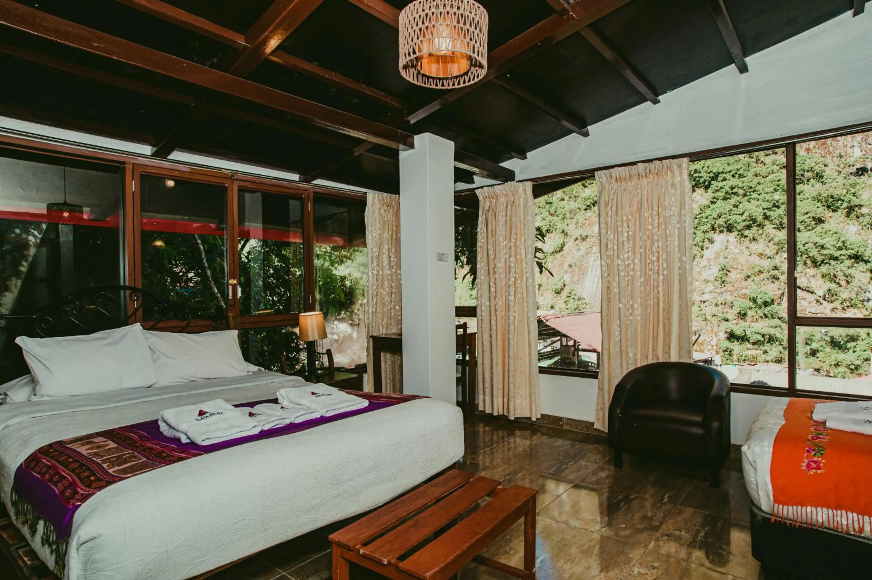 Photo of the whole room, Bed in Rupa Rupa High Jungle Eco B&B