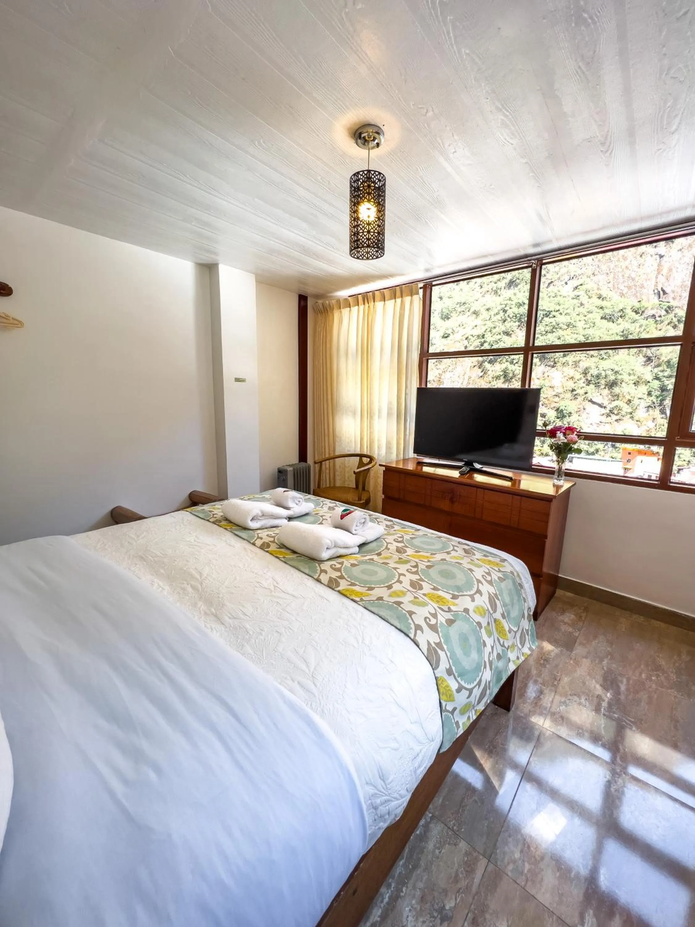 Bed in Rupa Rupa High Jungle Eco B&B