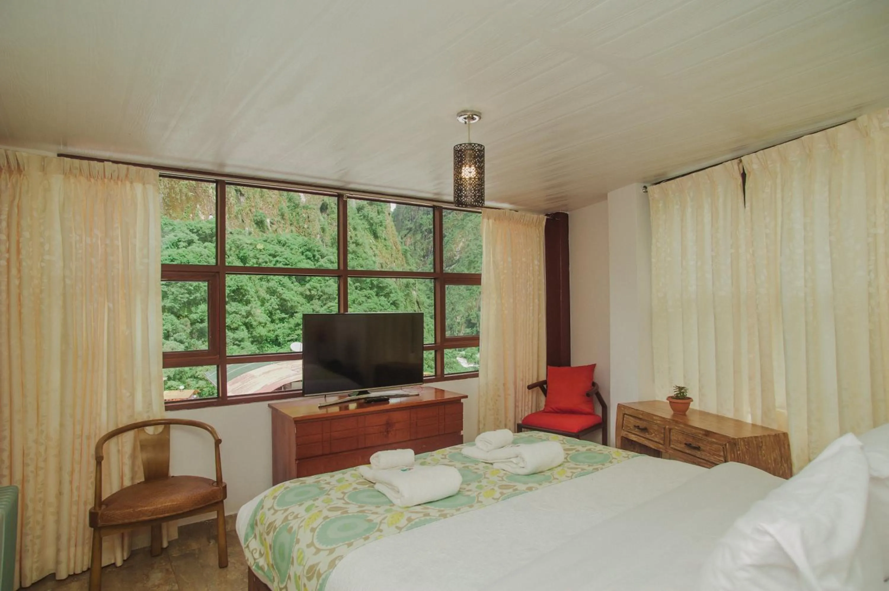Bed in Rupa Rupa High Jungle Eco B&B