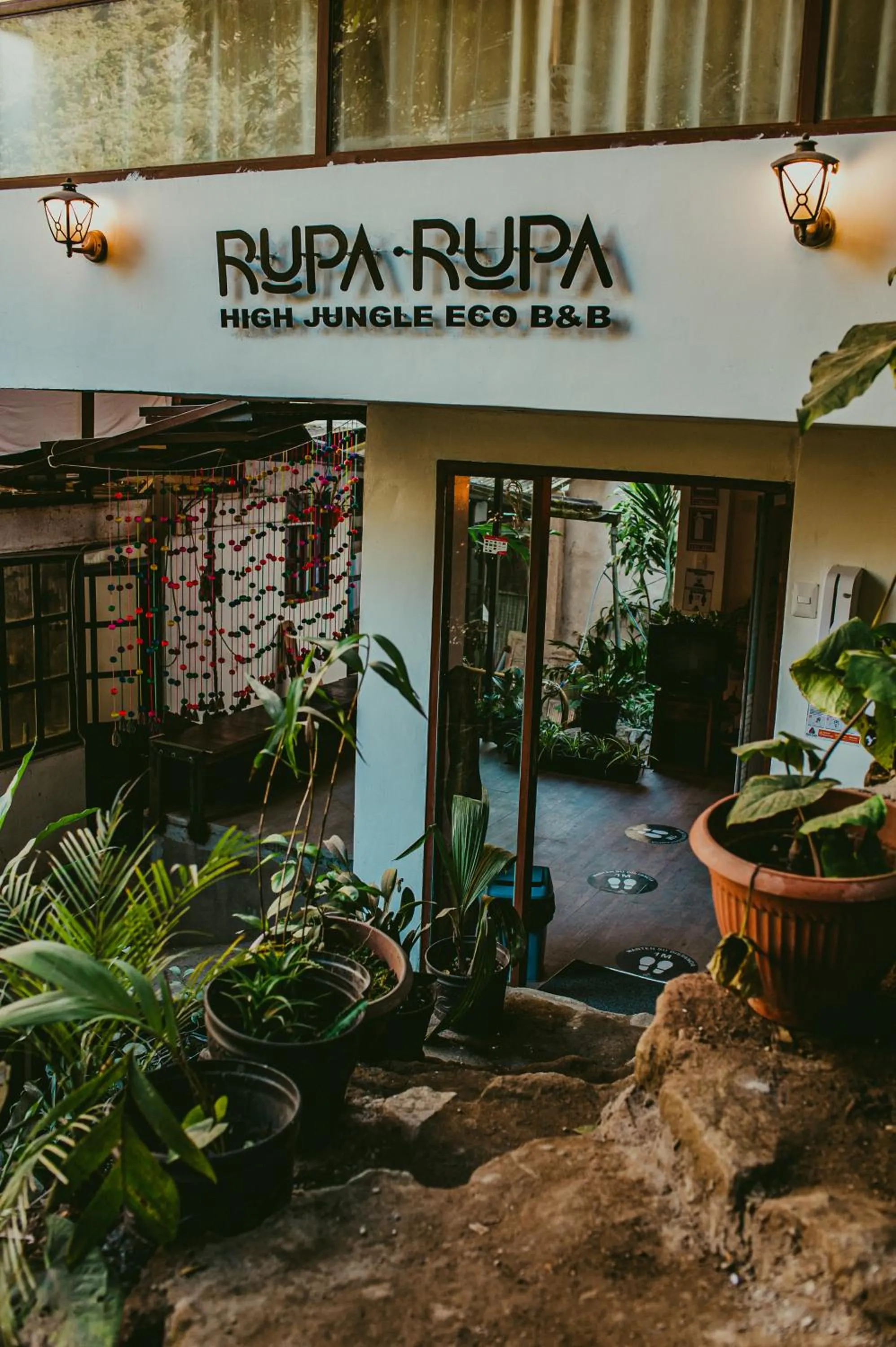 Facade/entrance in Rupa Rupa High Jungle Eco B&B