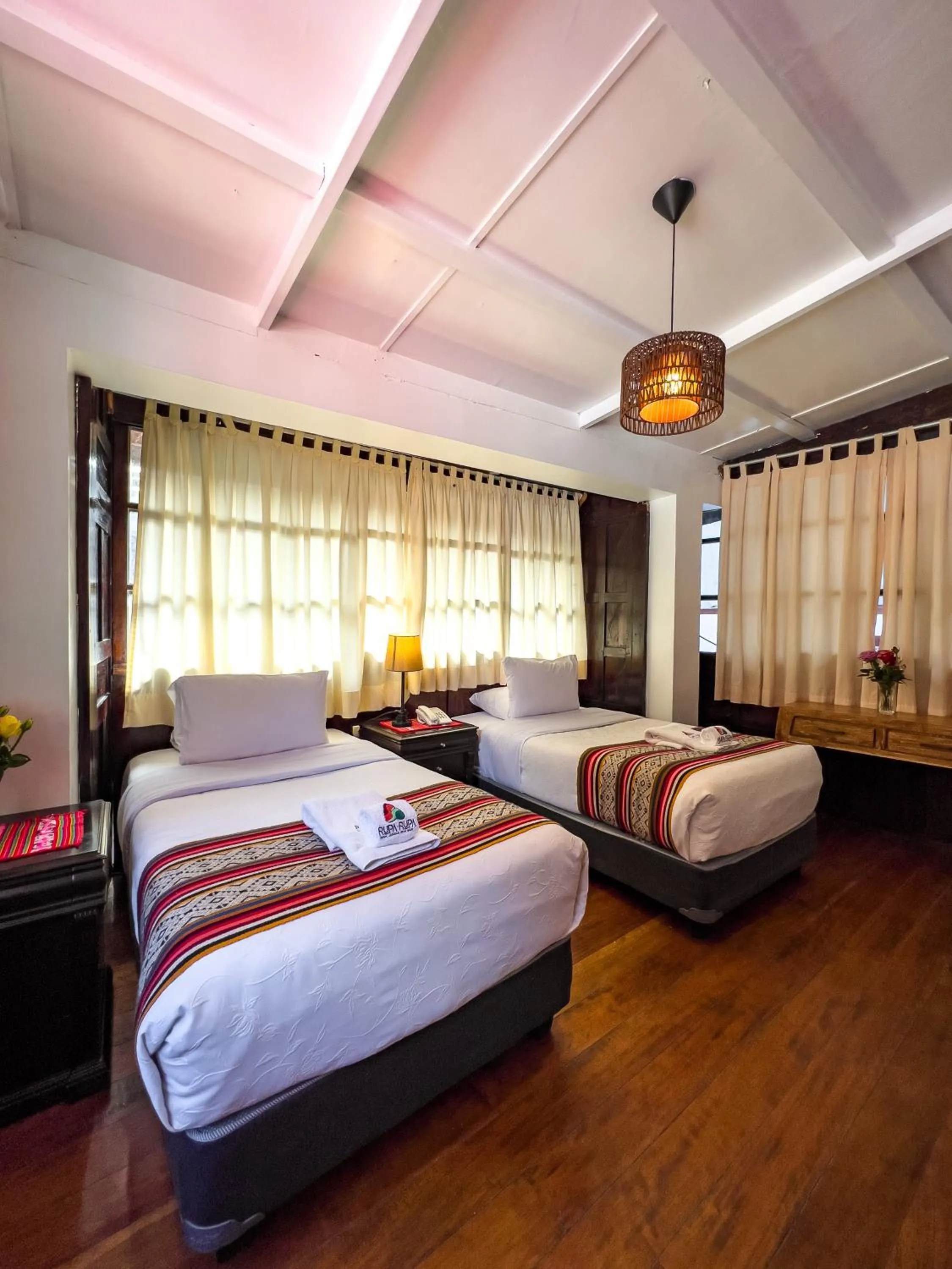 Bed in Rupa Rupa High Jungle Eco B&B