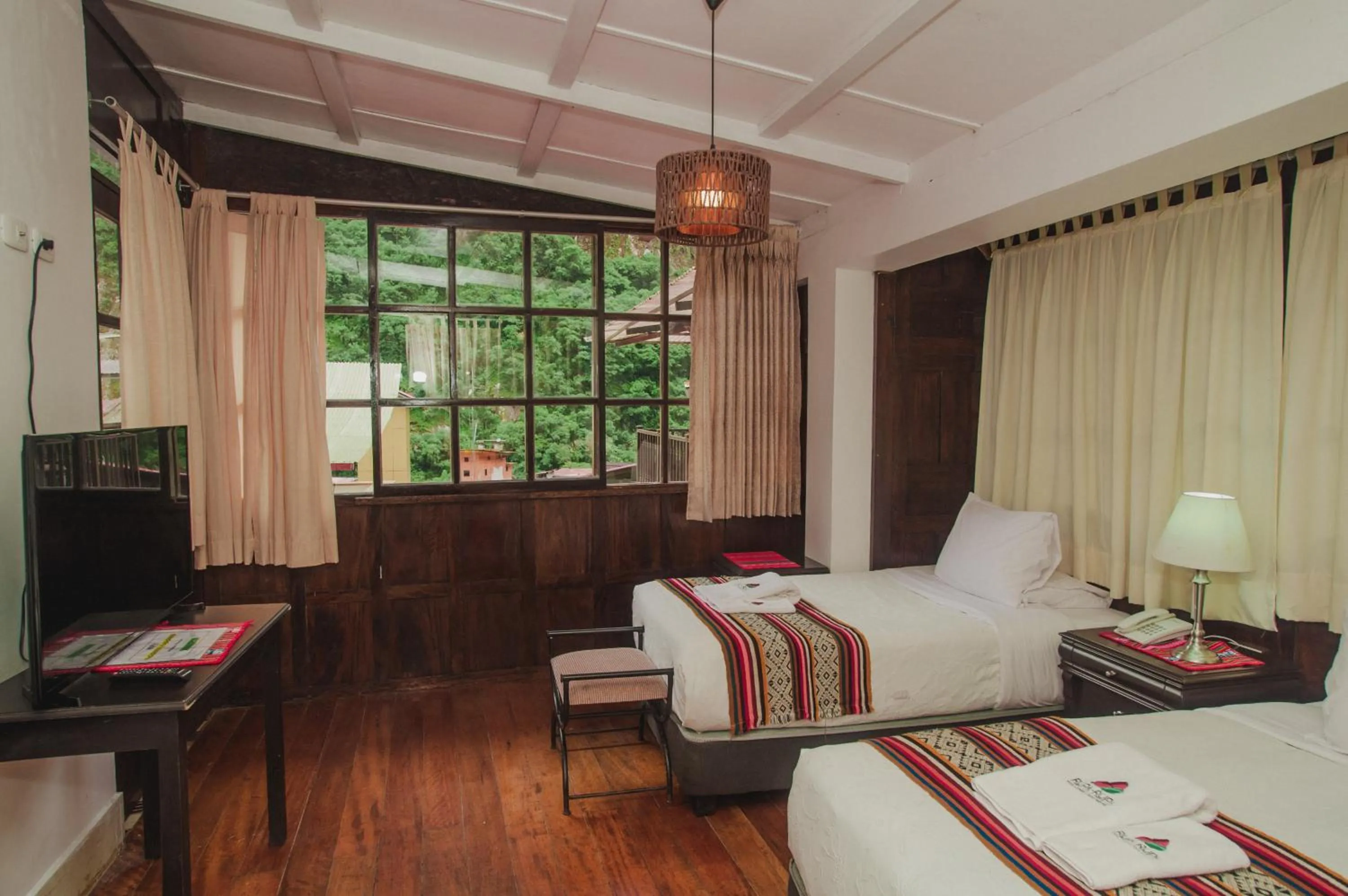 Bed in Rupa Rupa High Jungle Eco B&B