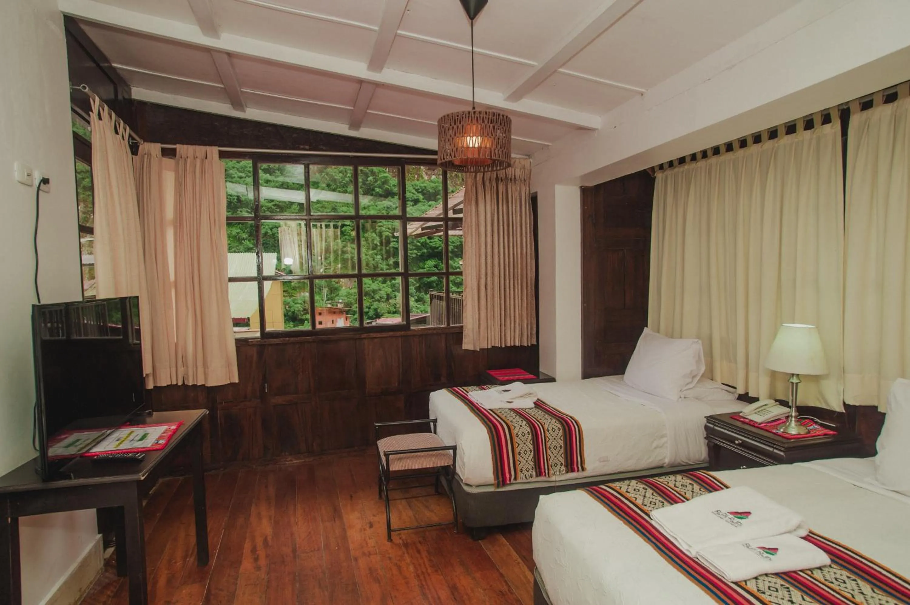 Bed in Rupa Rupa High Jungle Eco B&B