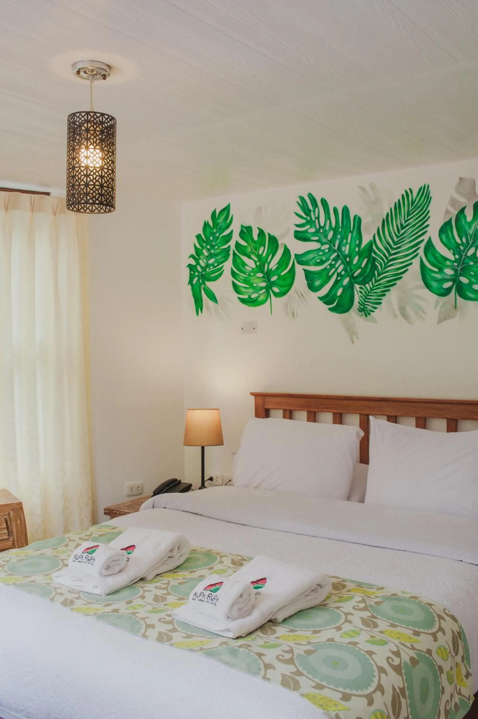 Bed in Rupa Rupa High Jungle Eco B&B