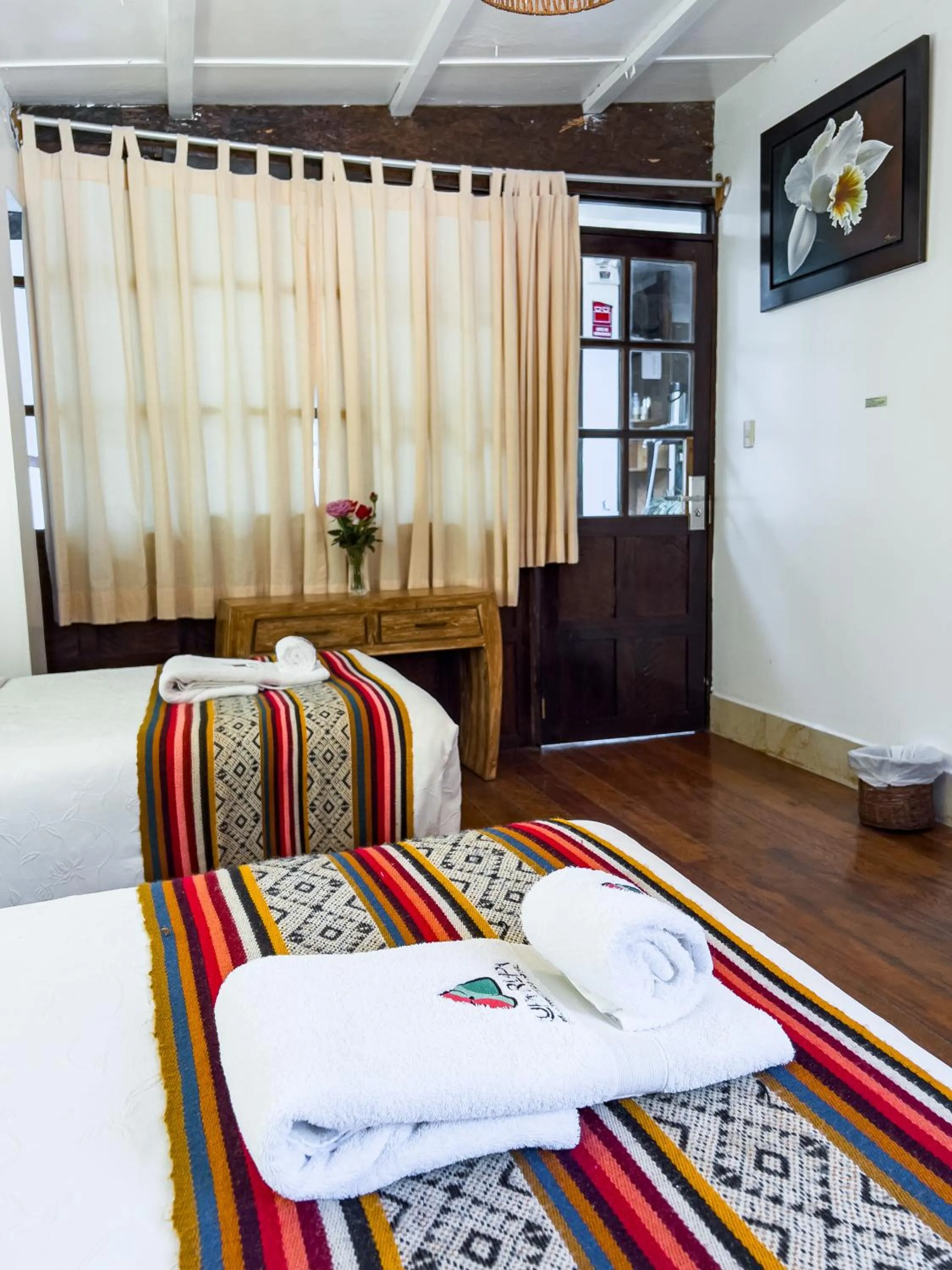 Bed in Rupa Rupa High Jungle Eco B&B