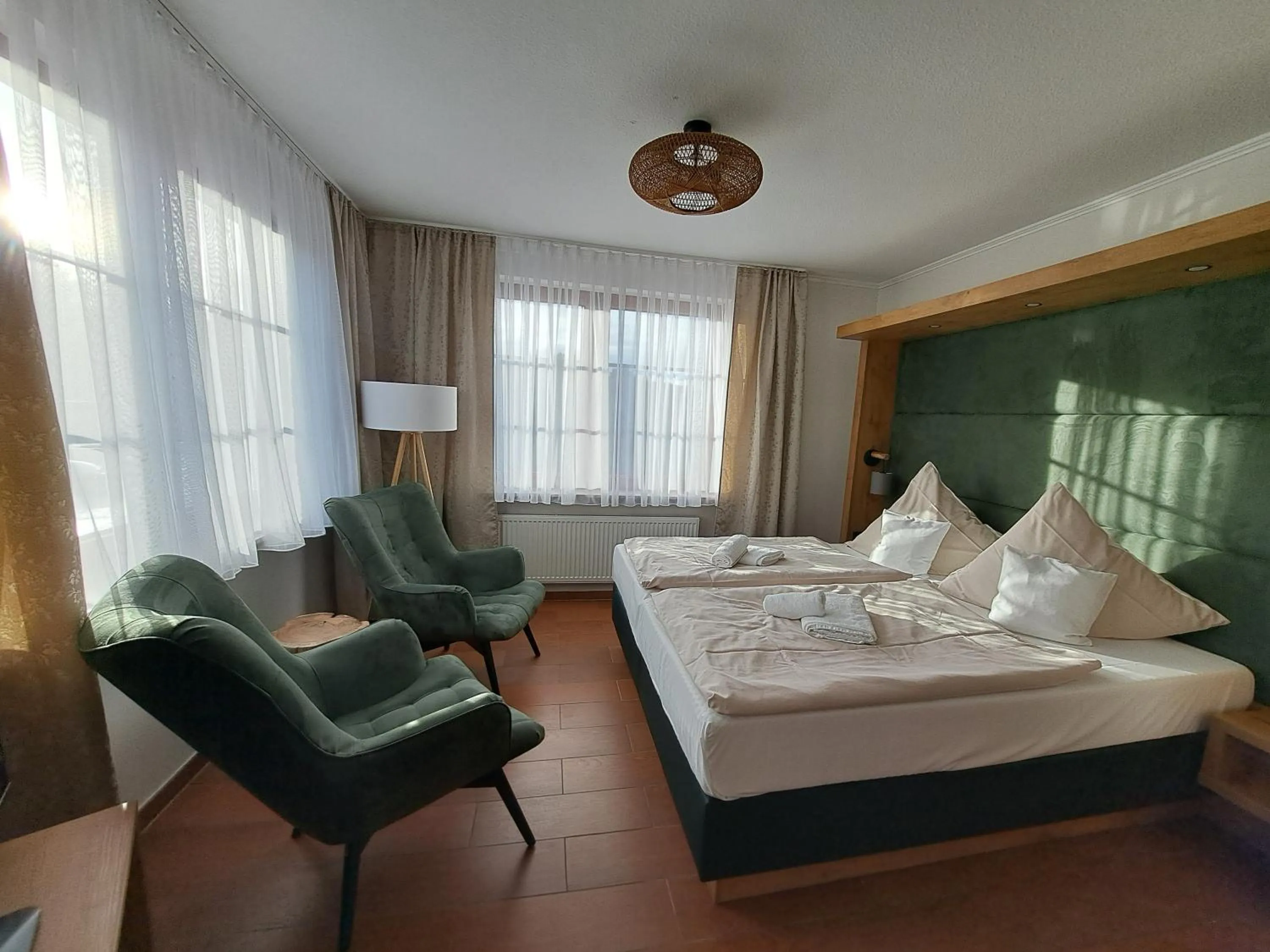 Bed in Hotel Wernerwald