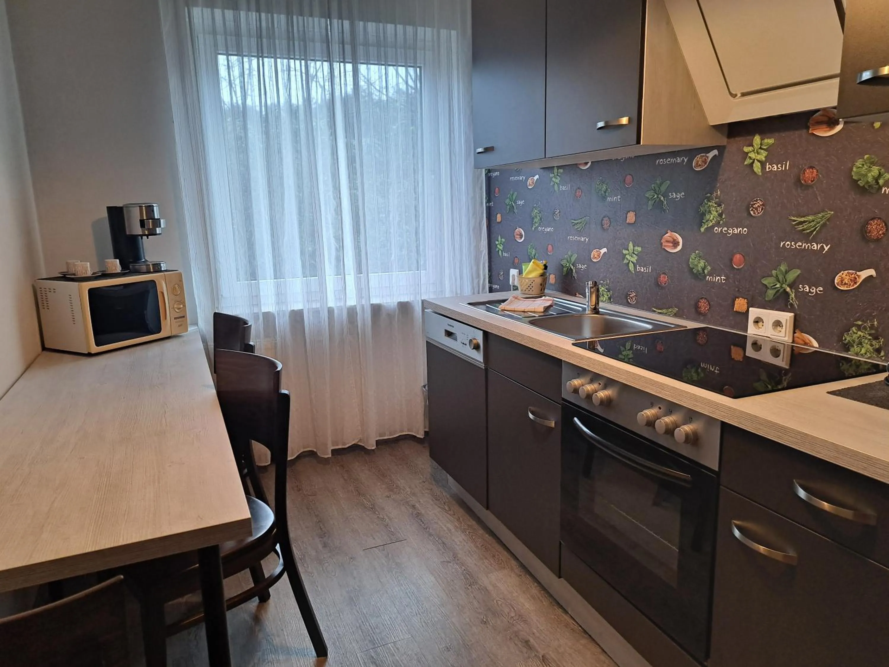 kitchen in Hotel Wernerwald