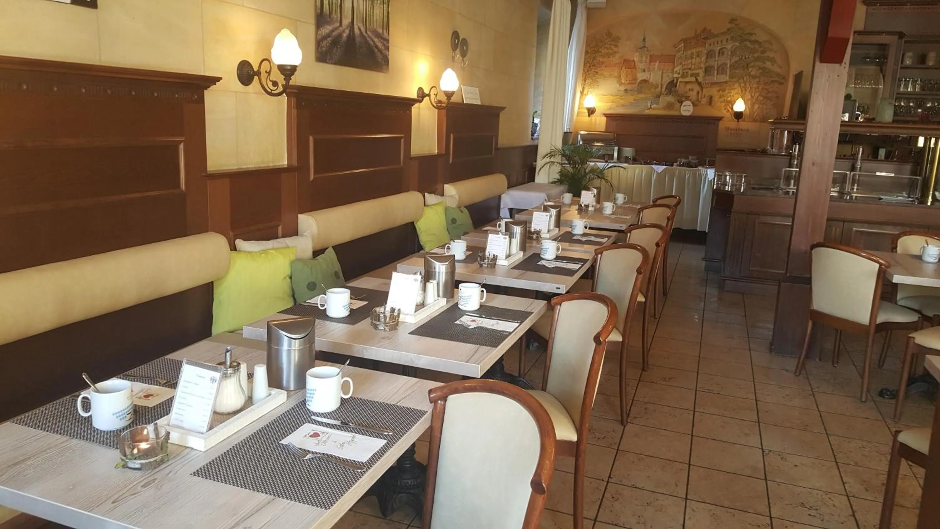 Restaurant/places to eat in eXo Hotel Franka Bamberg - by NeVo Hotels