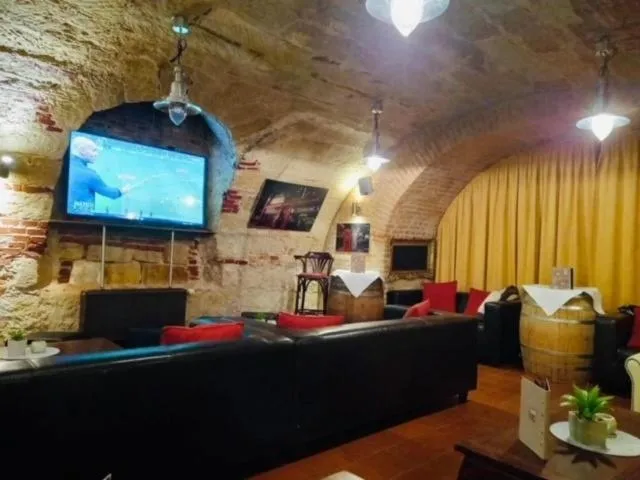 Lounge or bar in Hotel Goldener Adler Garni