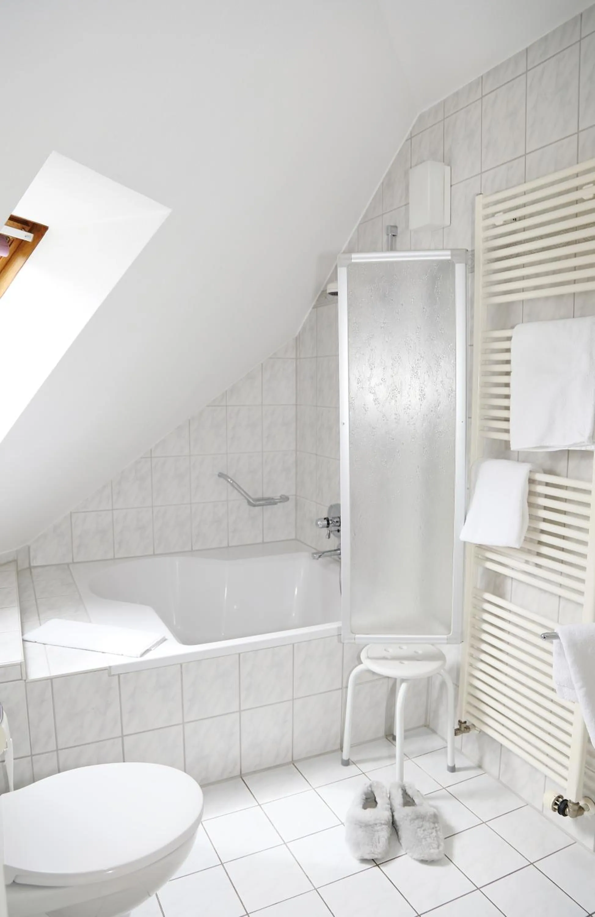 Bathroom in eXo Hotel Franka Bamberg - by NeVo Hotels