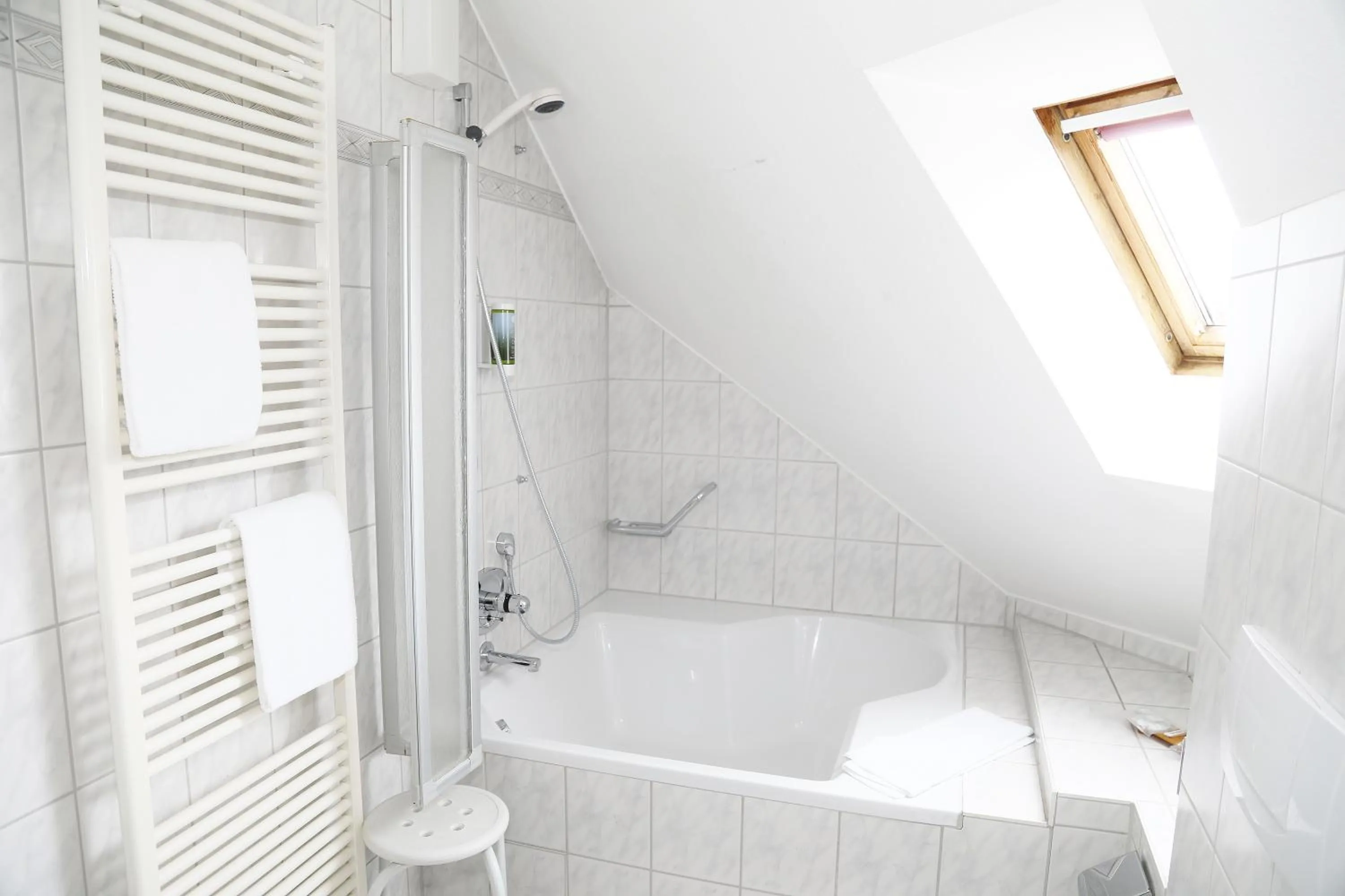 Bathroom in eXo Hotel Franka Bamberg - by NeVo Hotels