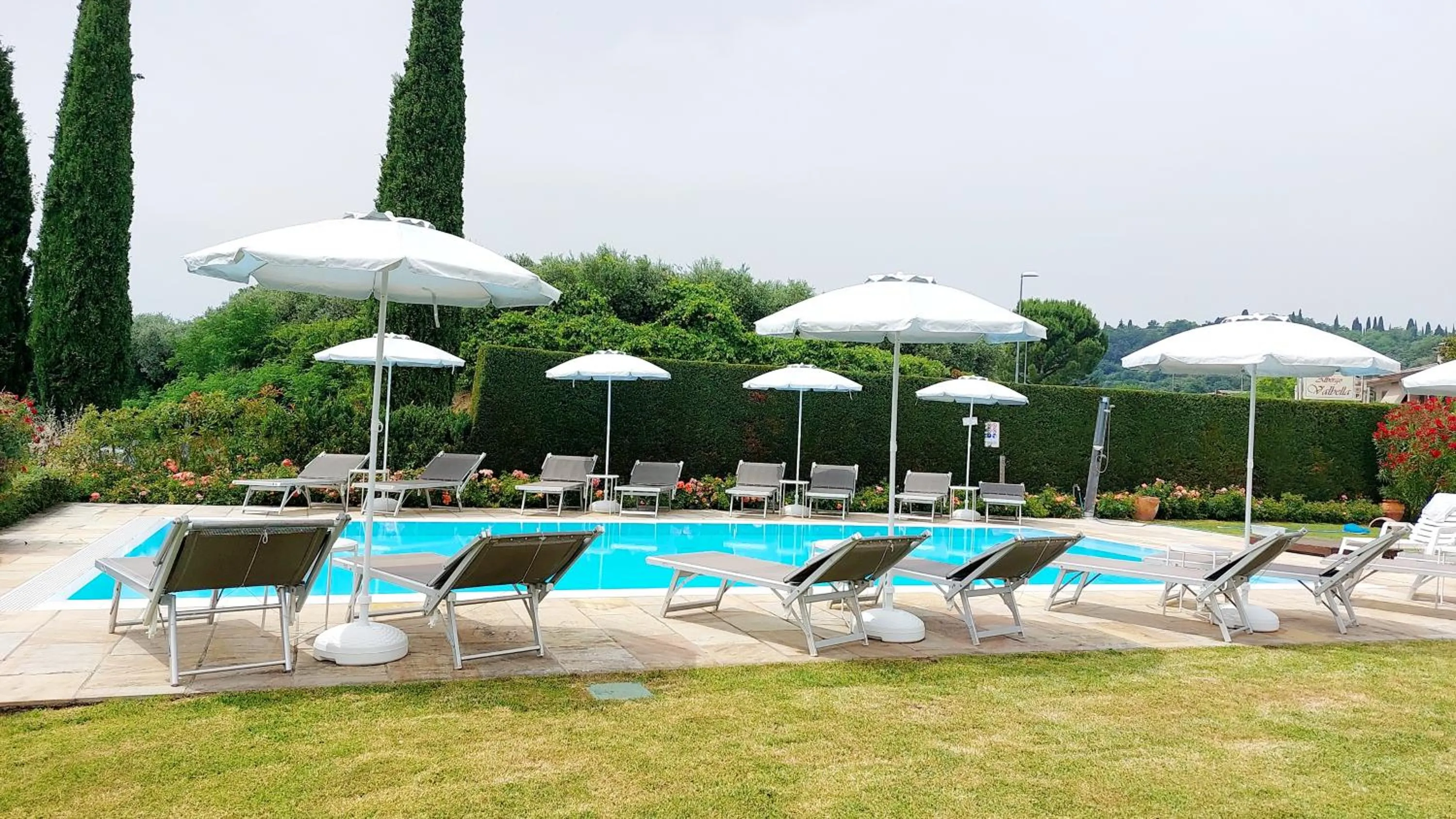 Swimming pool in Hotel Valbella
