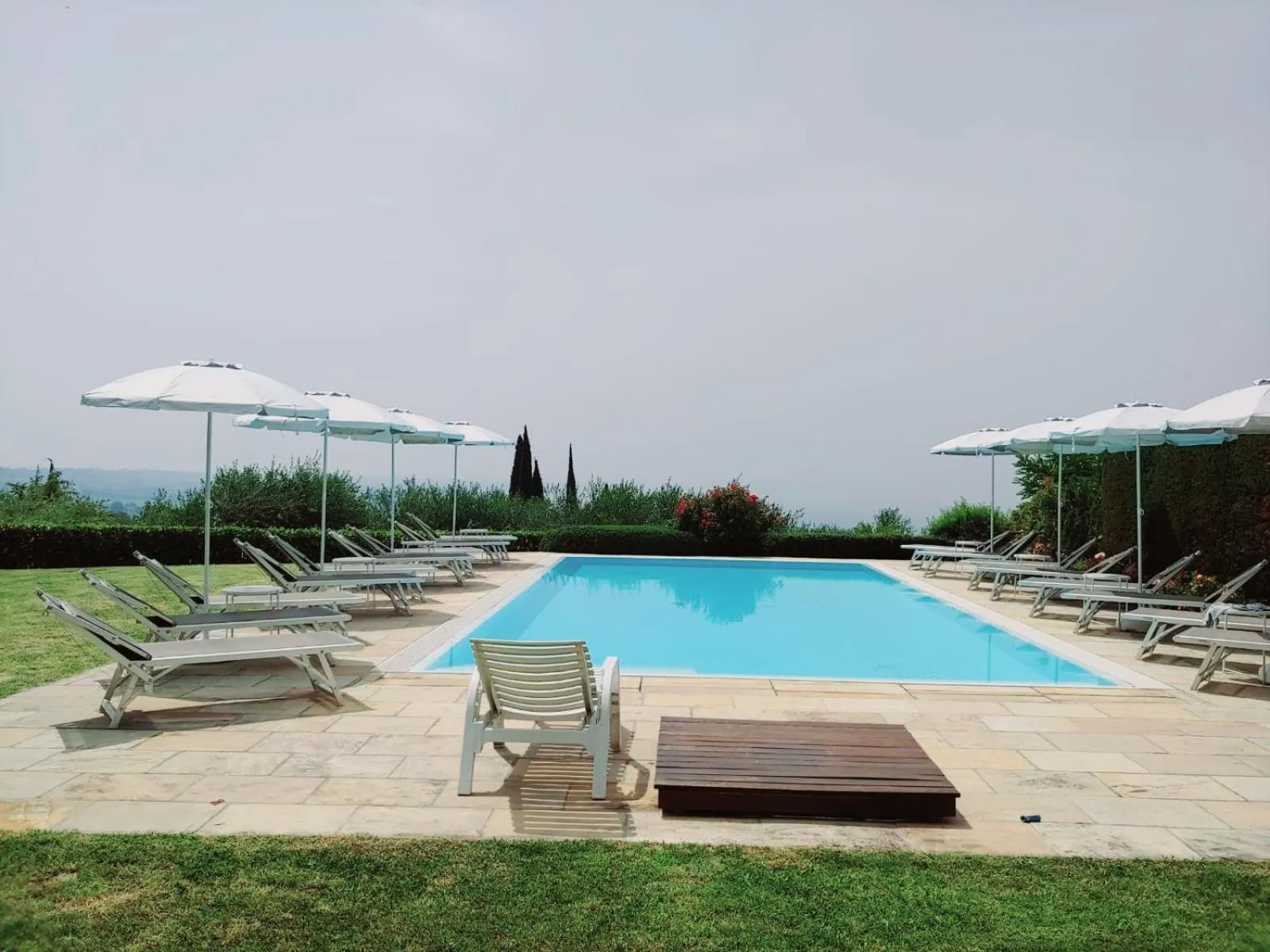 Swimming pool in Hotel Valbella