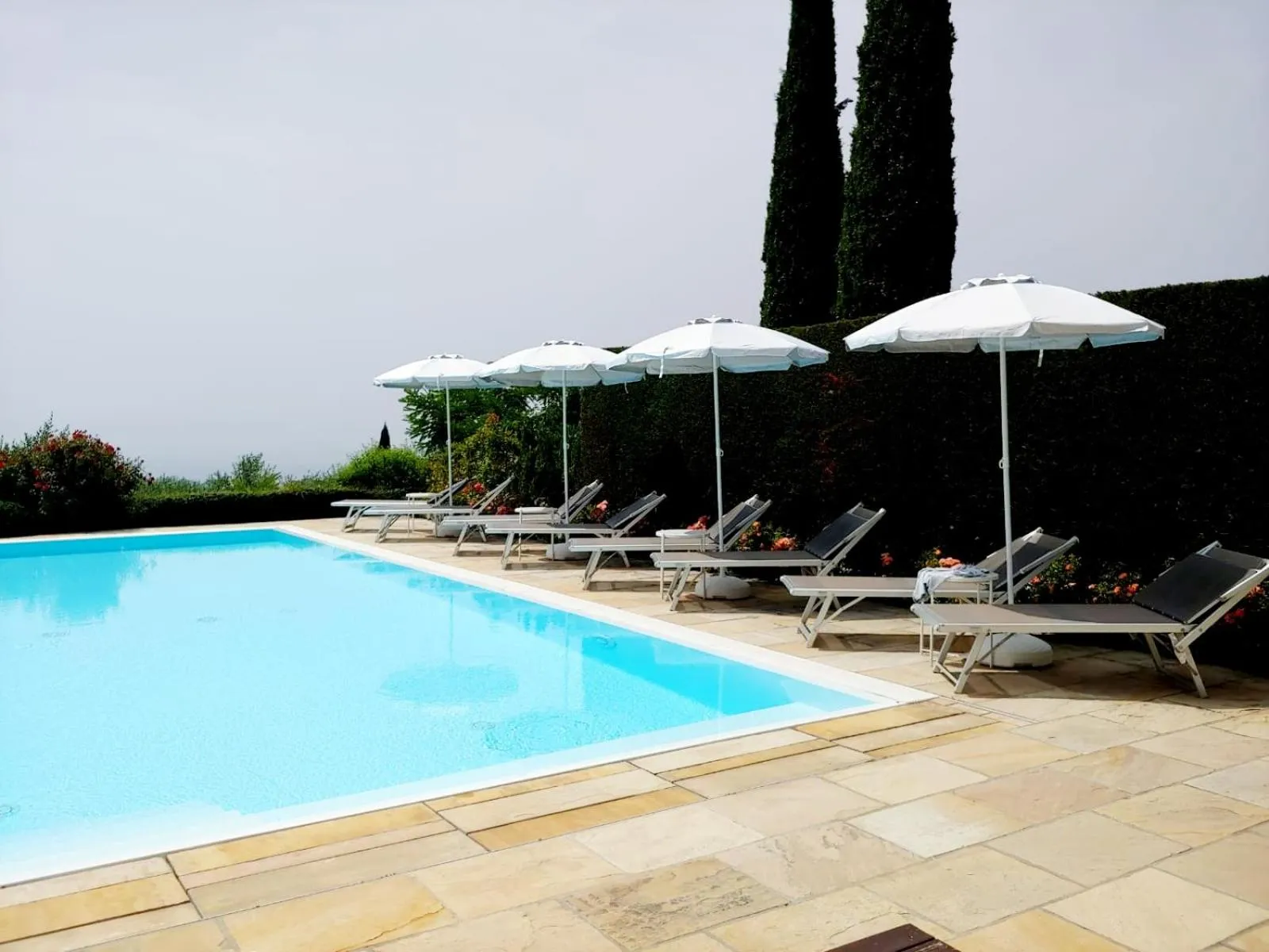 Swimming pool in Hotel Valbella