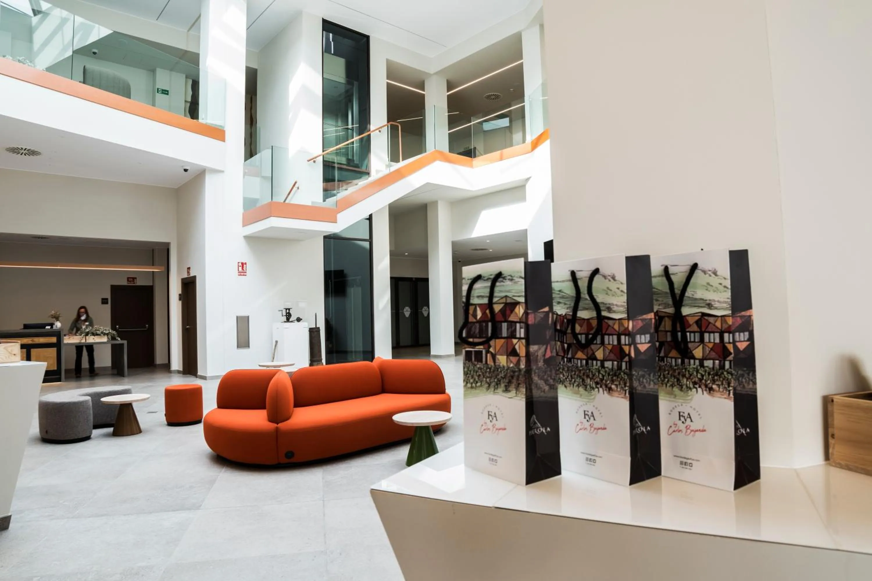 Lobby or reception in Hotel Bodega FyA - GRUPO PIÉROLA