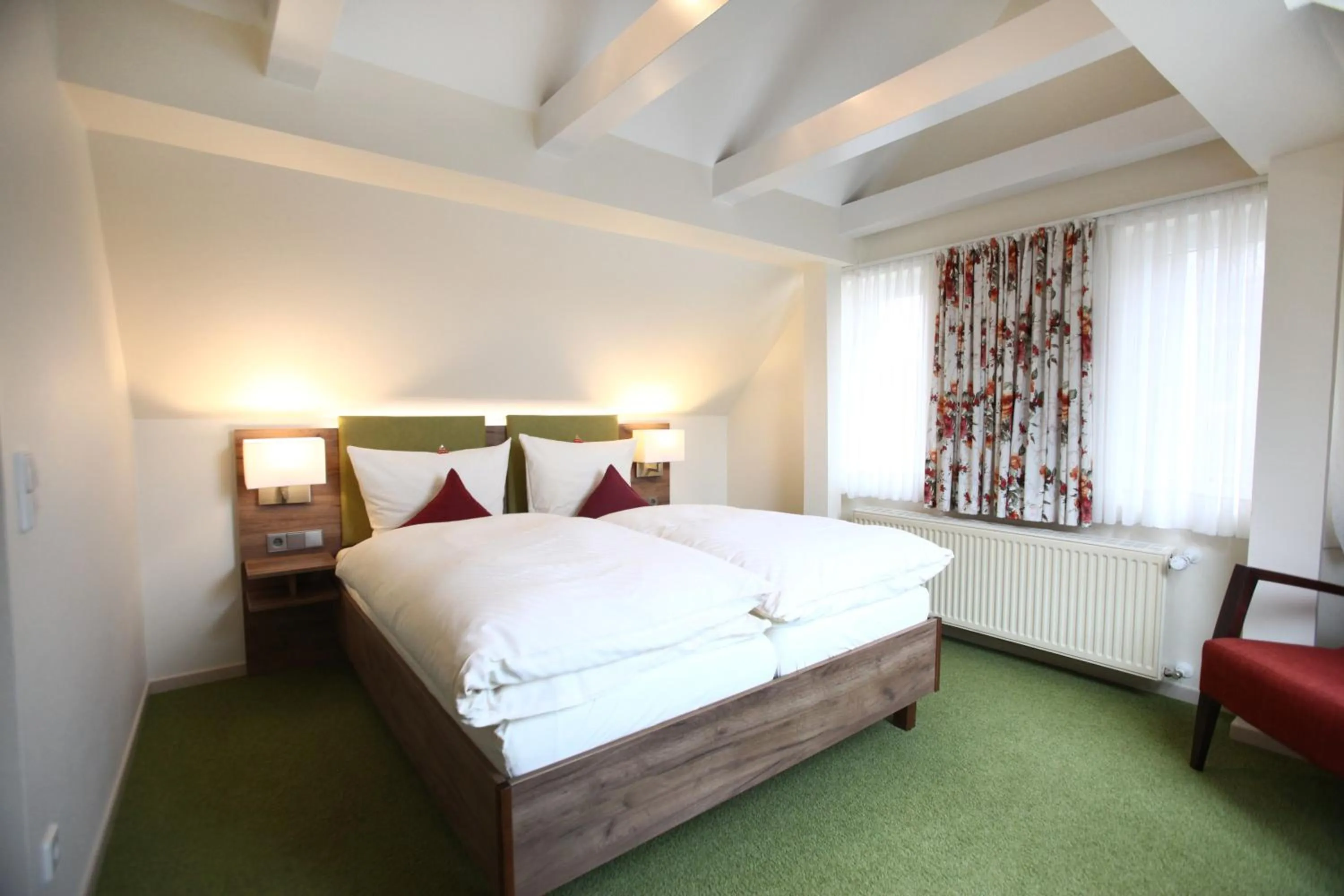 Bed in Hotel Schmidt am Markt