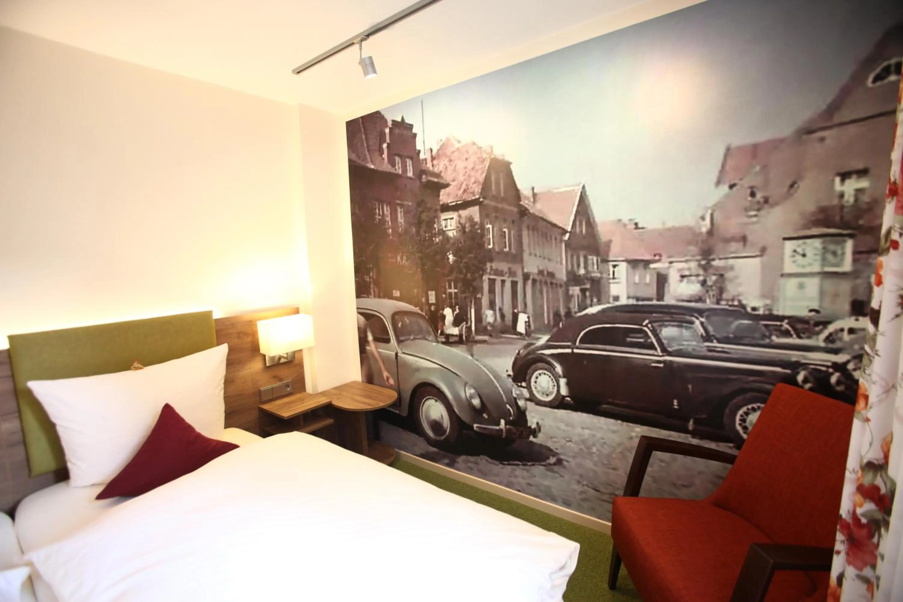 Bed in Hotel Schmidt am Markt