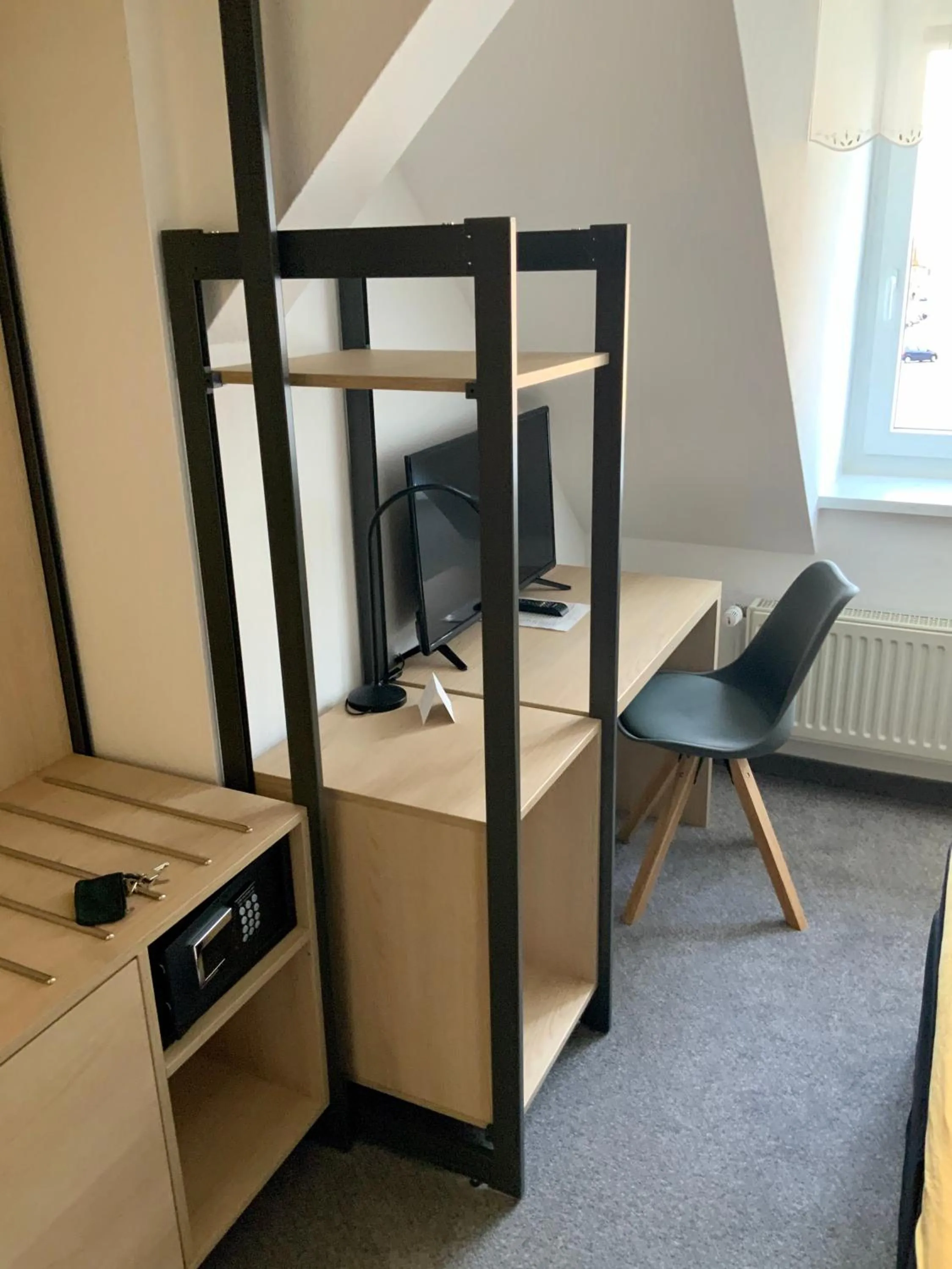 Decorative detail, Bed in Bluhm's Hotel & Restaurant am Markt