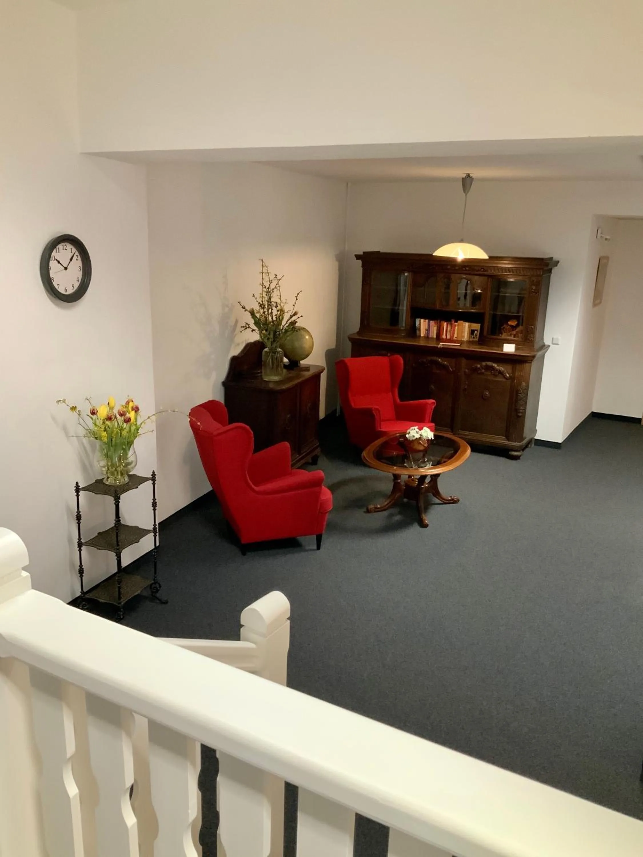 Seating area in Bluhm's Hotel & Restaurant am Markt