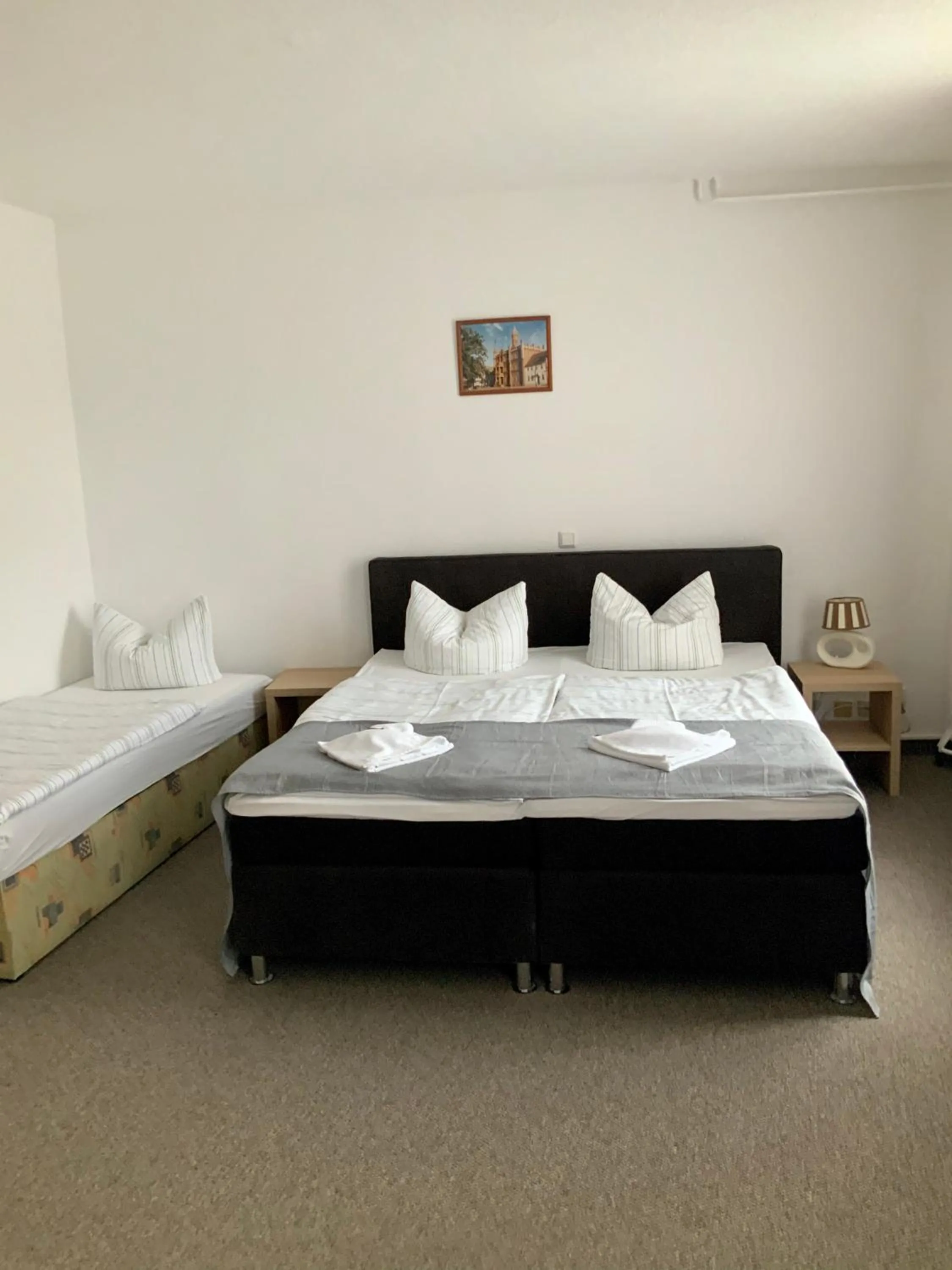 Bed in Bluhm's Hotel & Restaurant am Markt