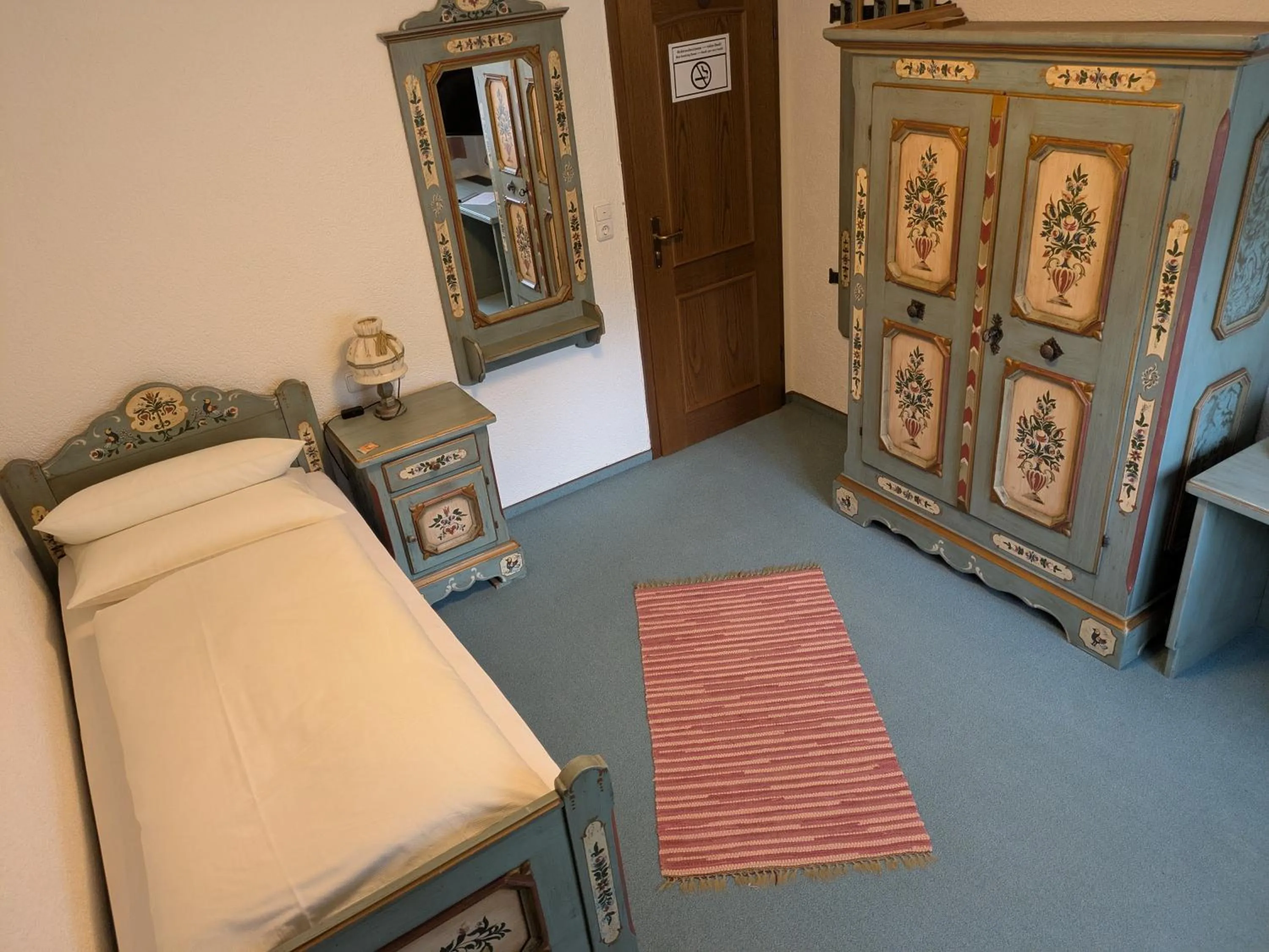 Photo of the whole room, Bed in Hotel Odenwaldblick