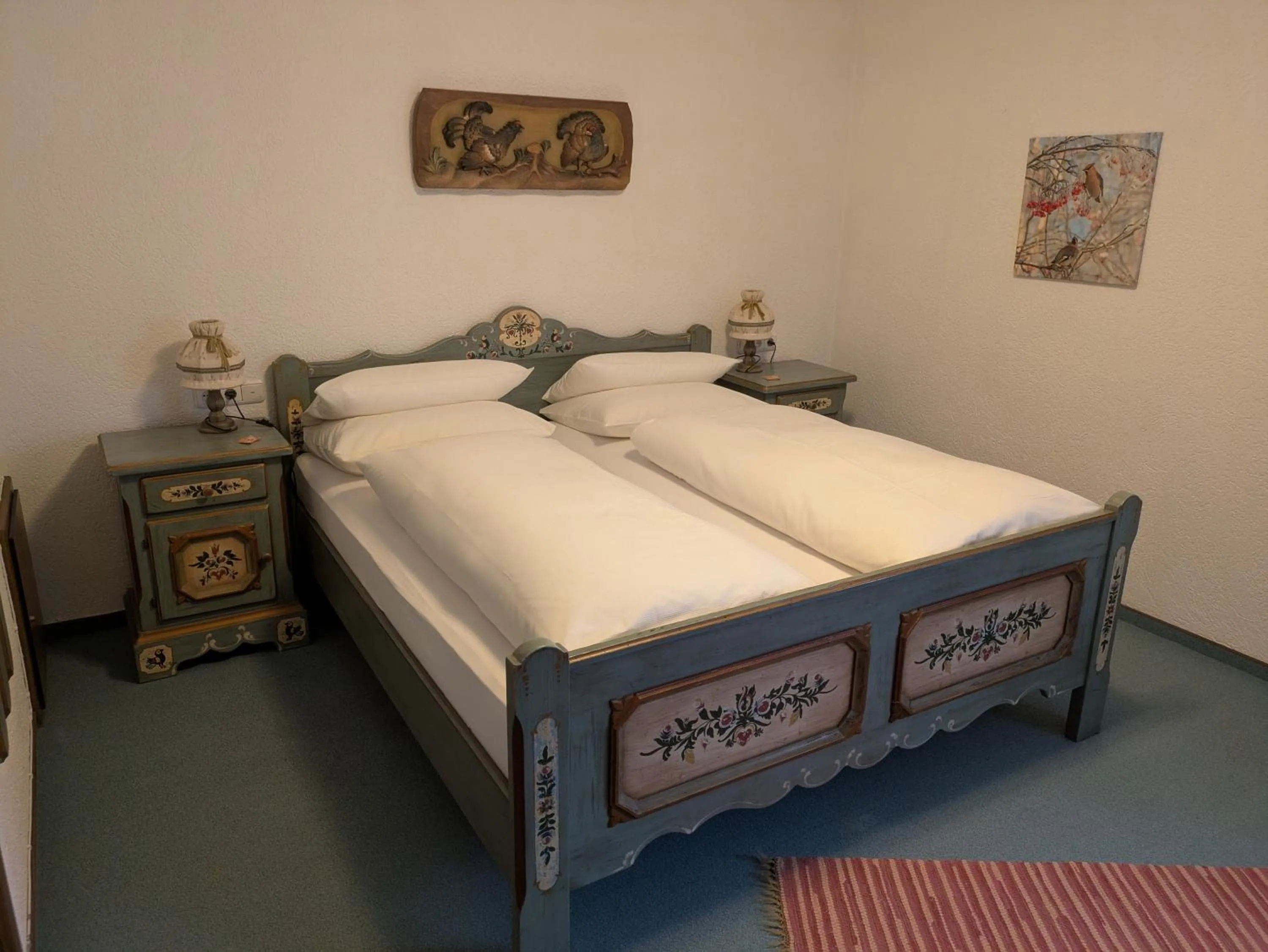 Photo of the whole room, Bed in Hotel Odenwaldblick