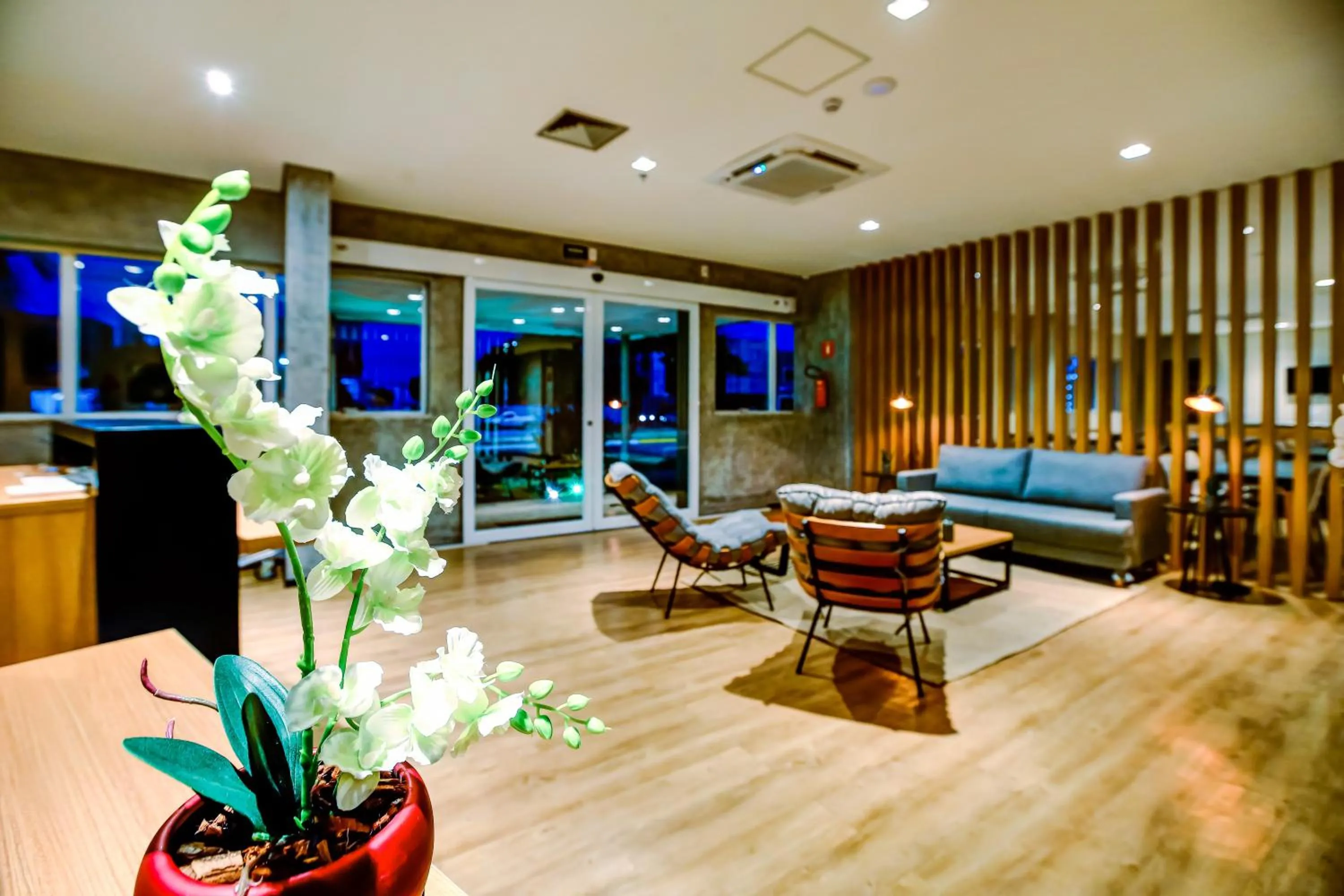 Lobby or reception in Transamerica Fit Sorriso