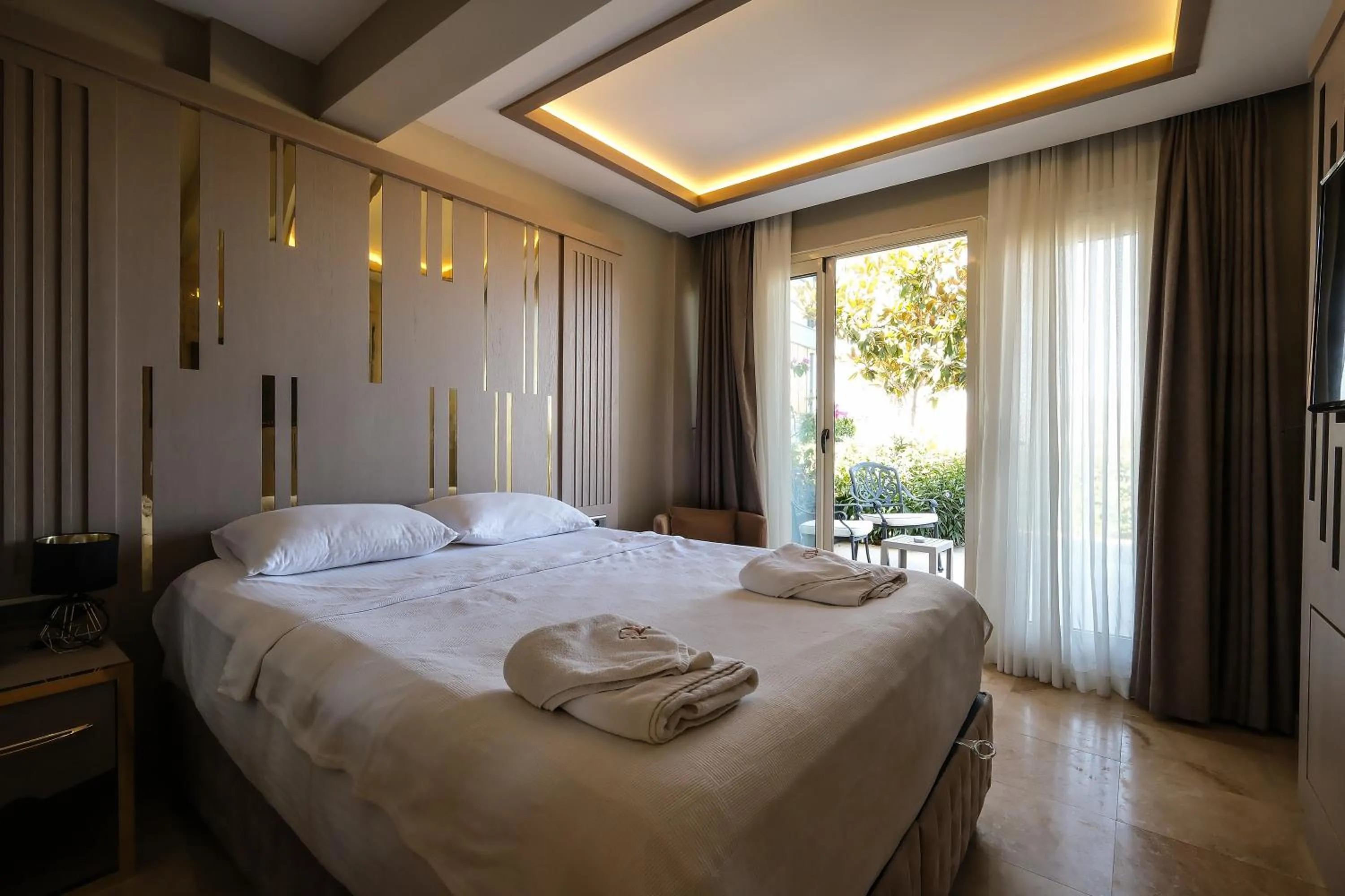 Bed in Roas Hotel Bodrum - City Center