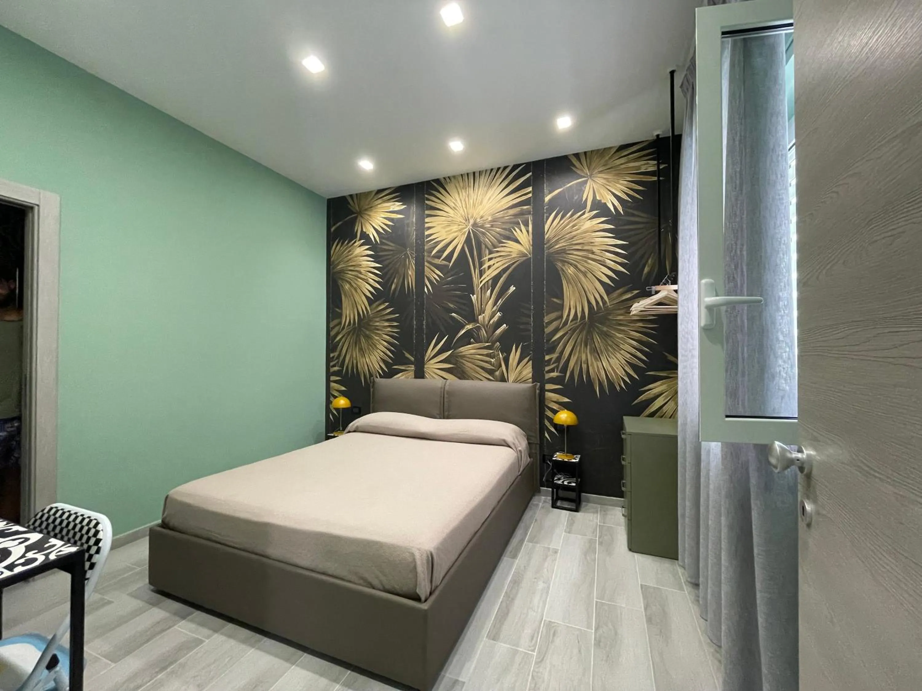 Bed in i Giardini di Rita- Rooms & Garden Loft