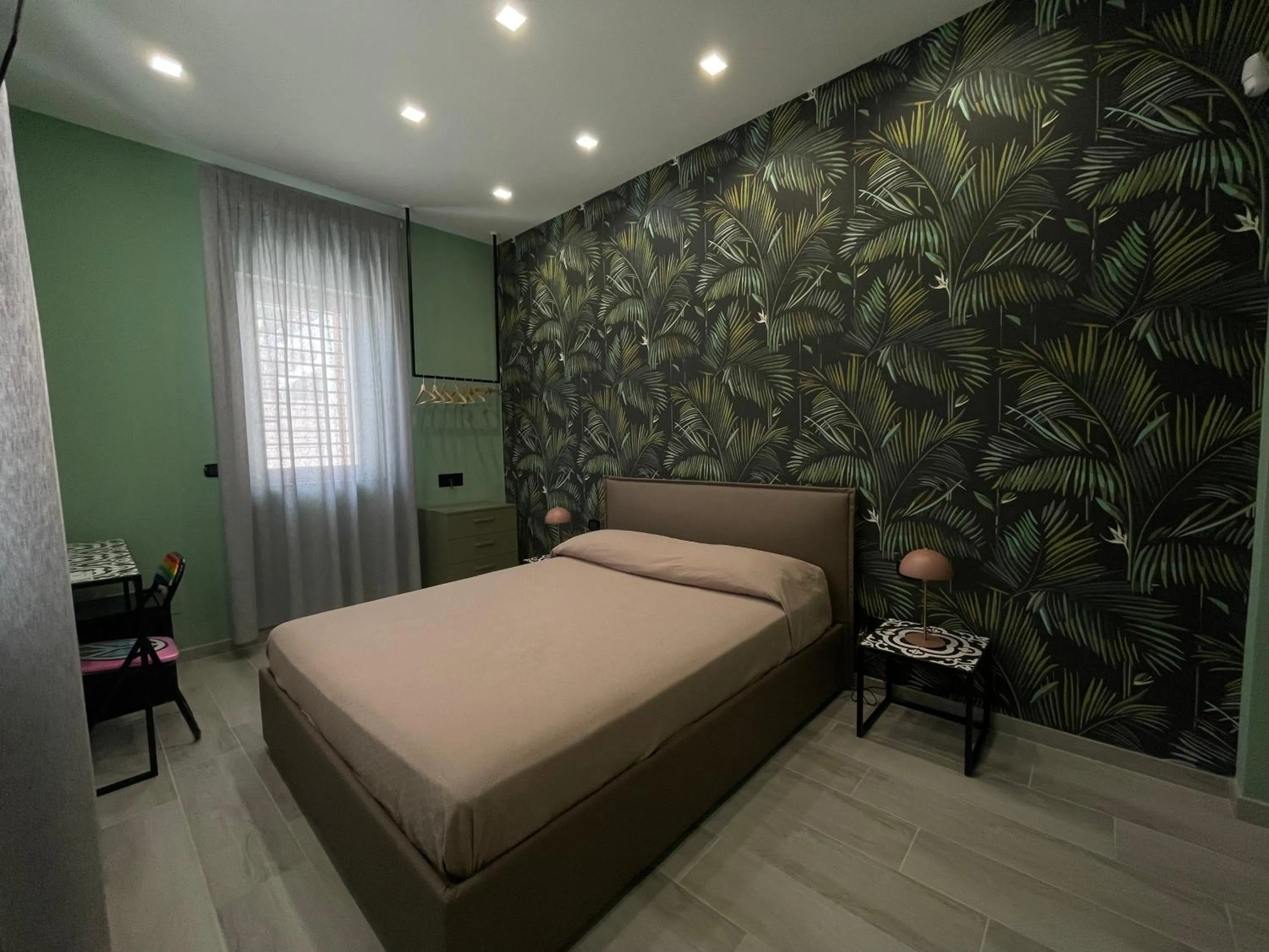 Bed in i Giardini di Rita- Rooms & Garden Loft