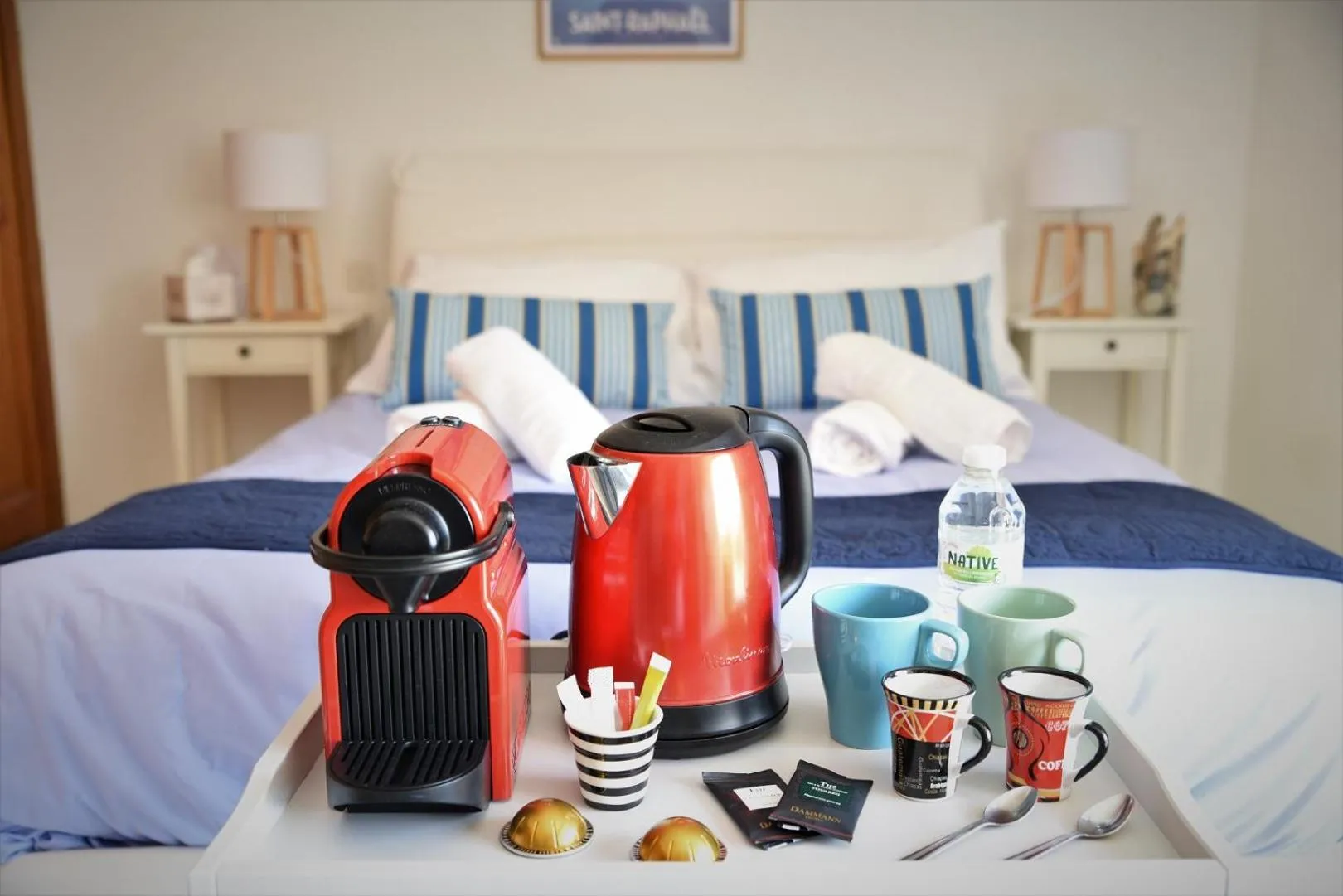 Bed in PantaiaHomes - My Little Garden - Piscine - Vue panoramique