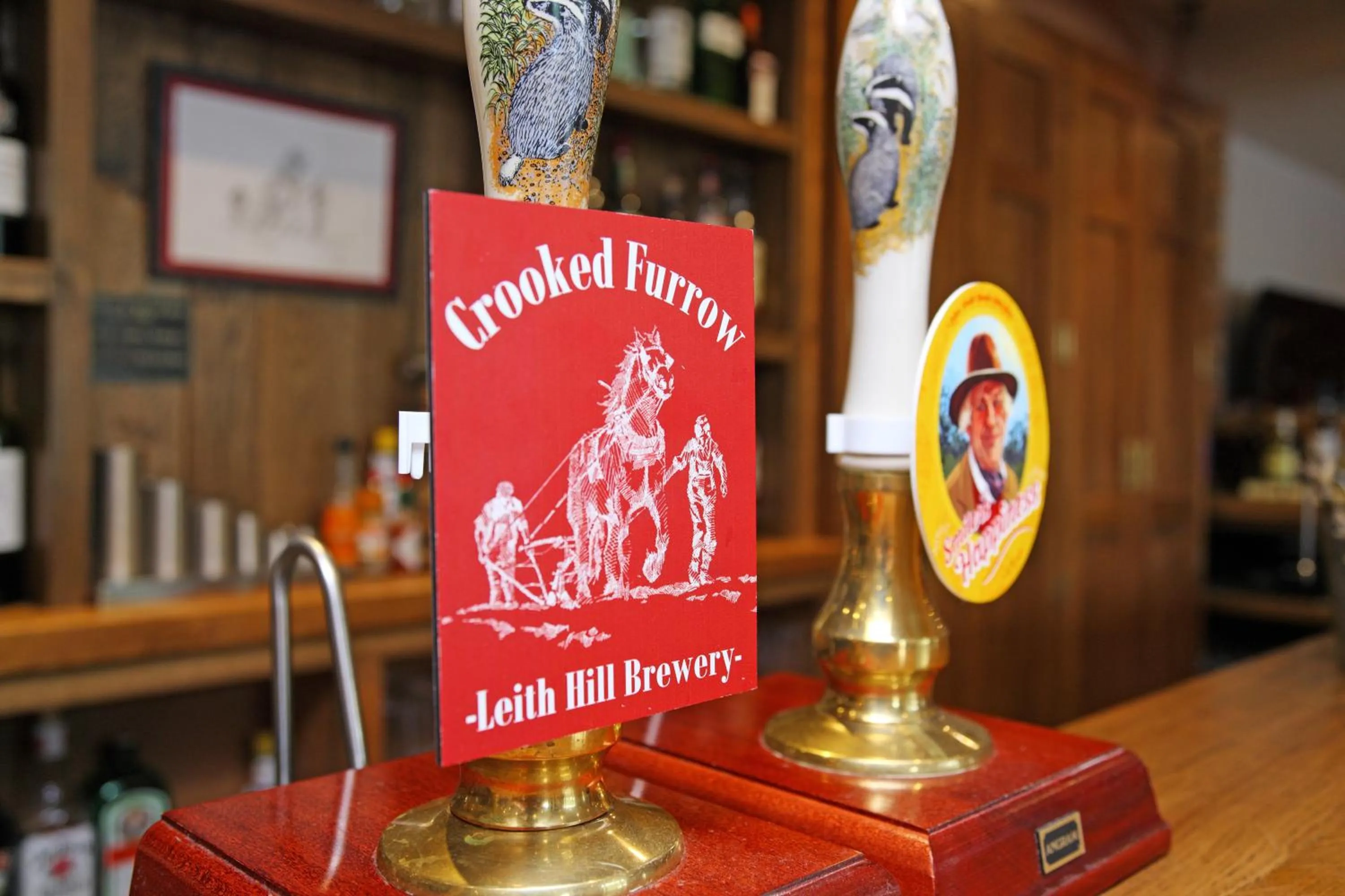 Alcoholic drinks in The Plough Inn