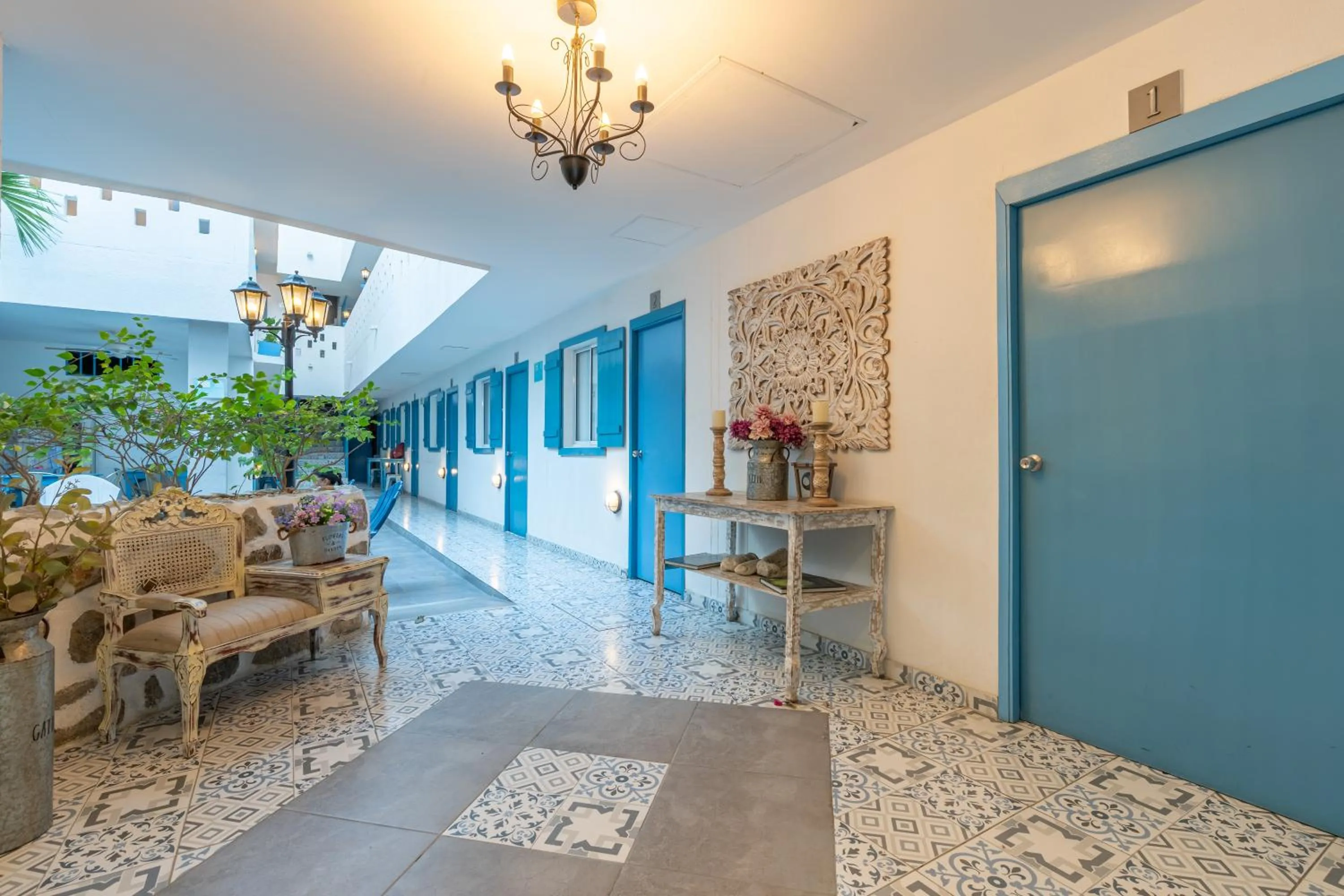 Lobby or reception in Hotel Adaz Mediterráneo