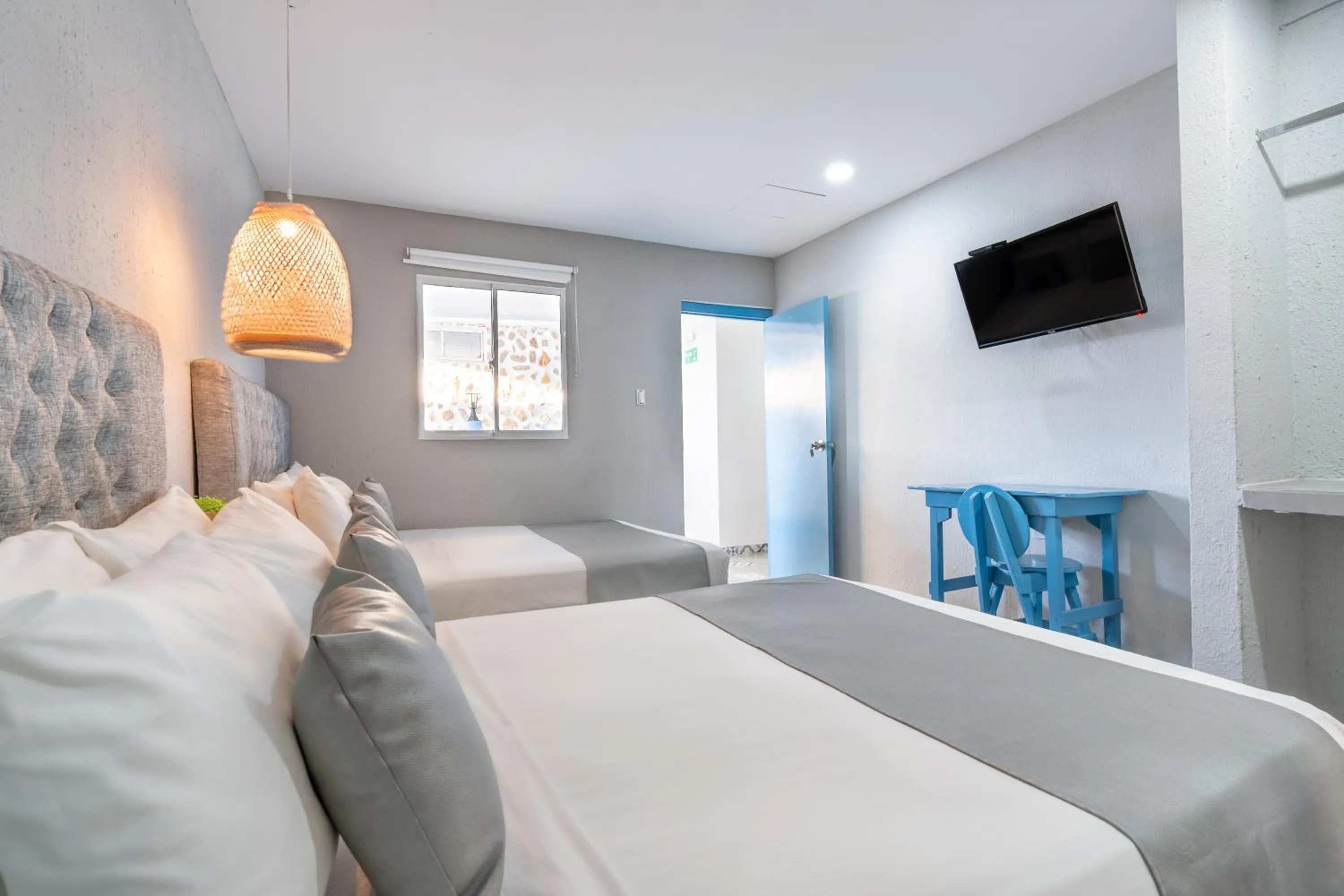 Bed in Hotel Adaz Mediterráneo