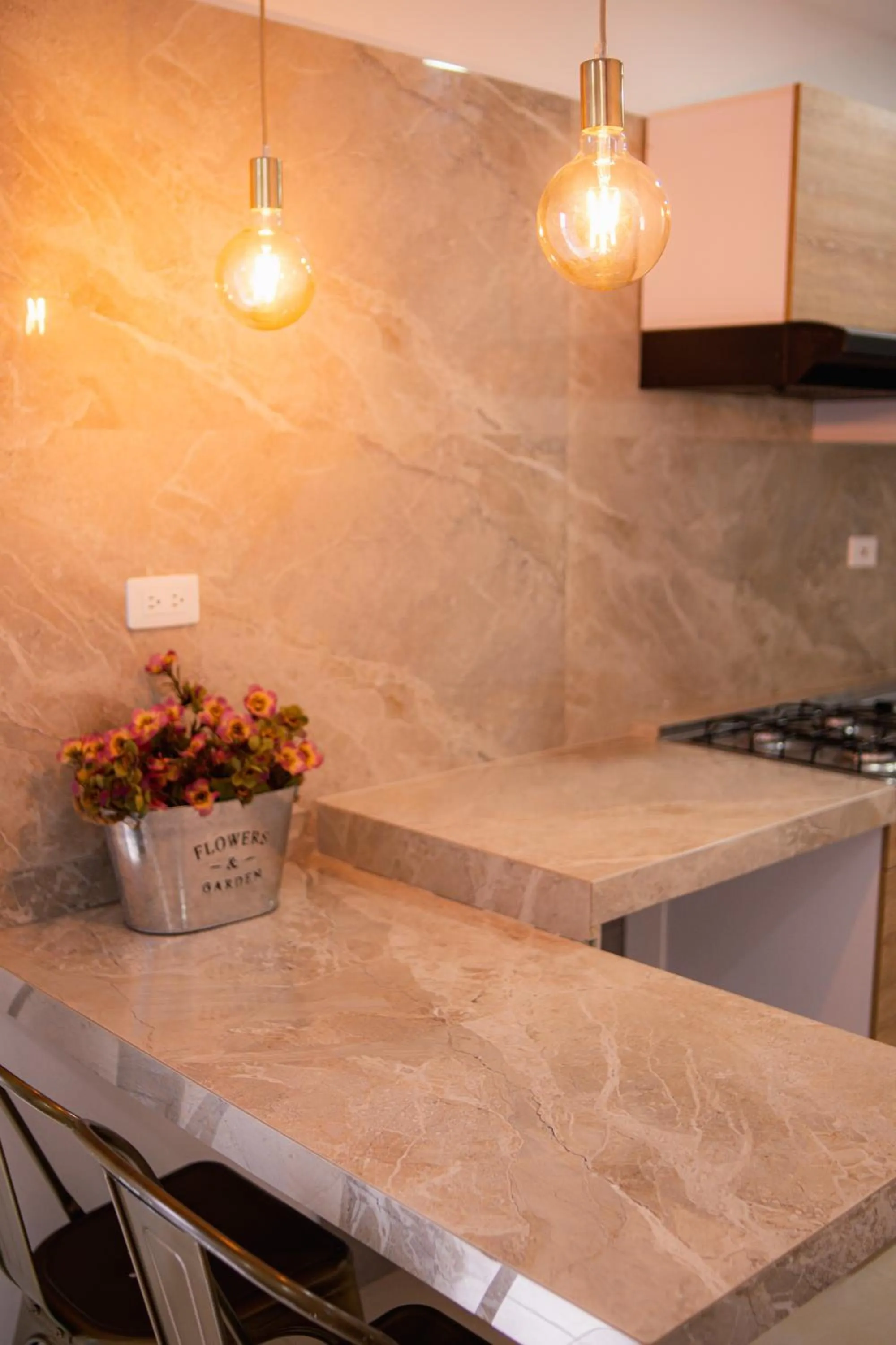 Kitchen or kitchenette in Hotel ADAZ Mediterráneo