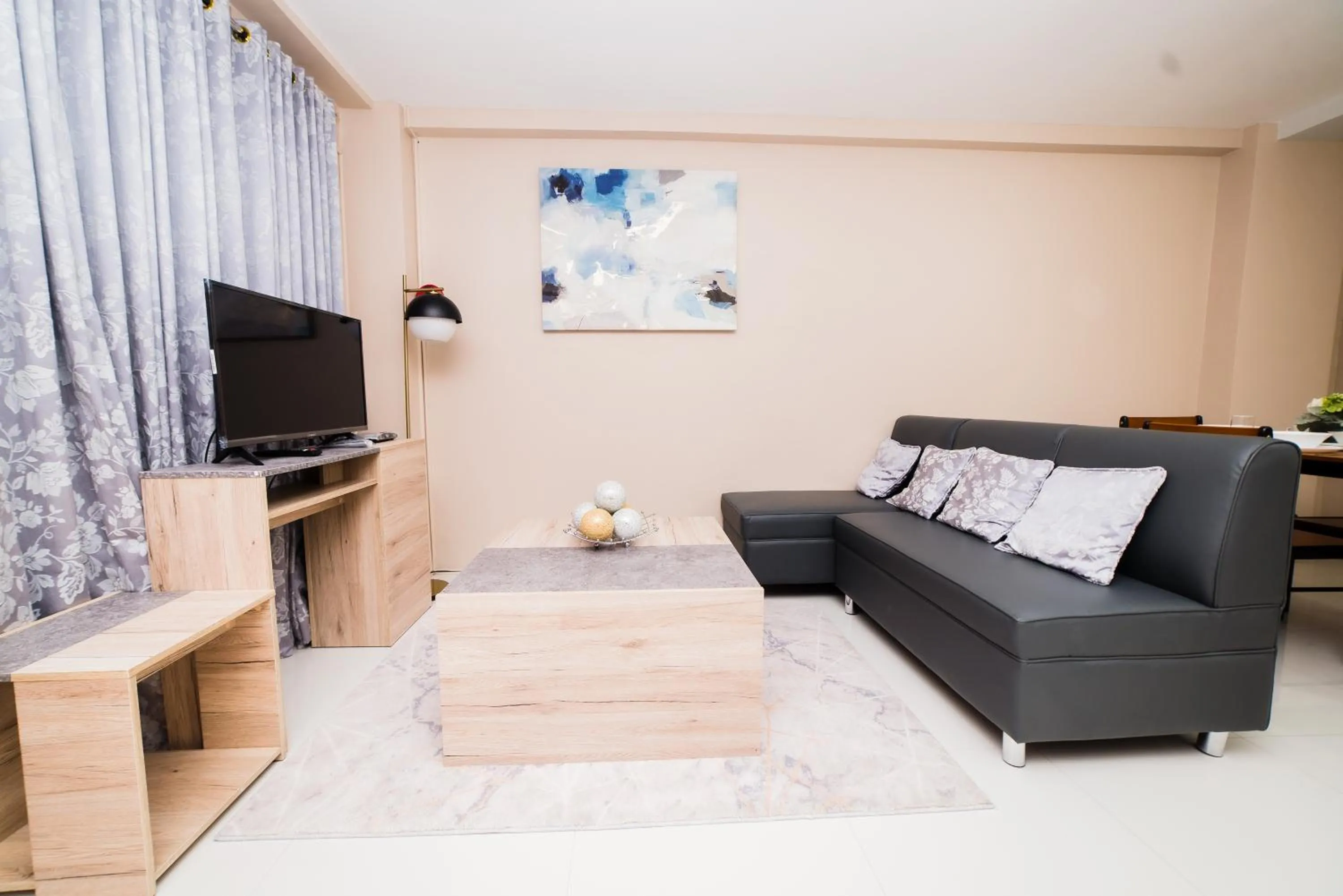 Living room in JSB Suites