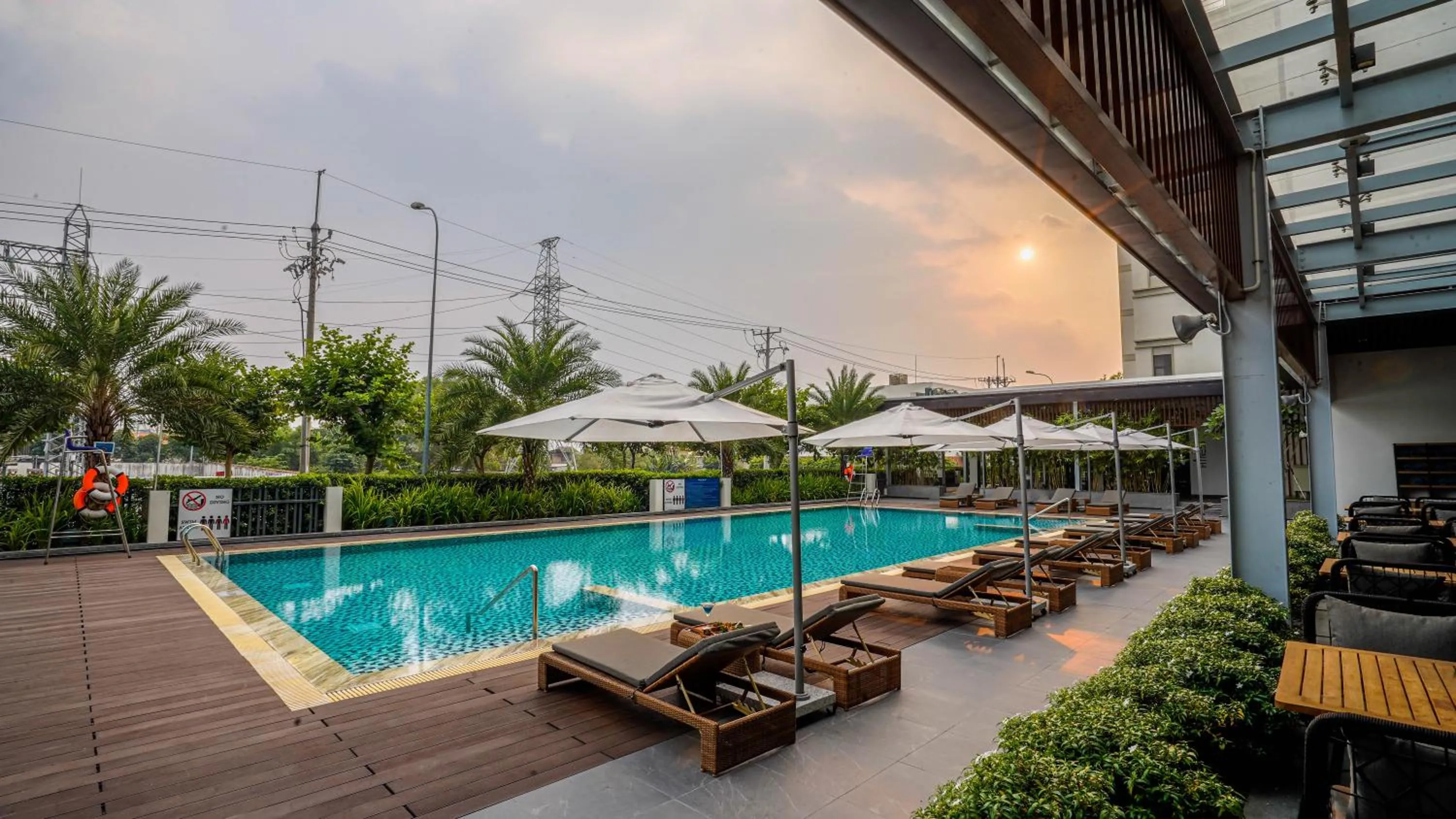 Swimming pool in Fairfield by Marriott South Binh Duong