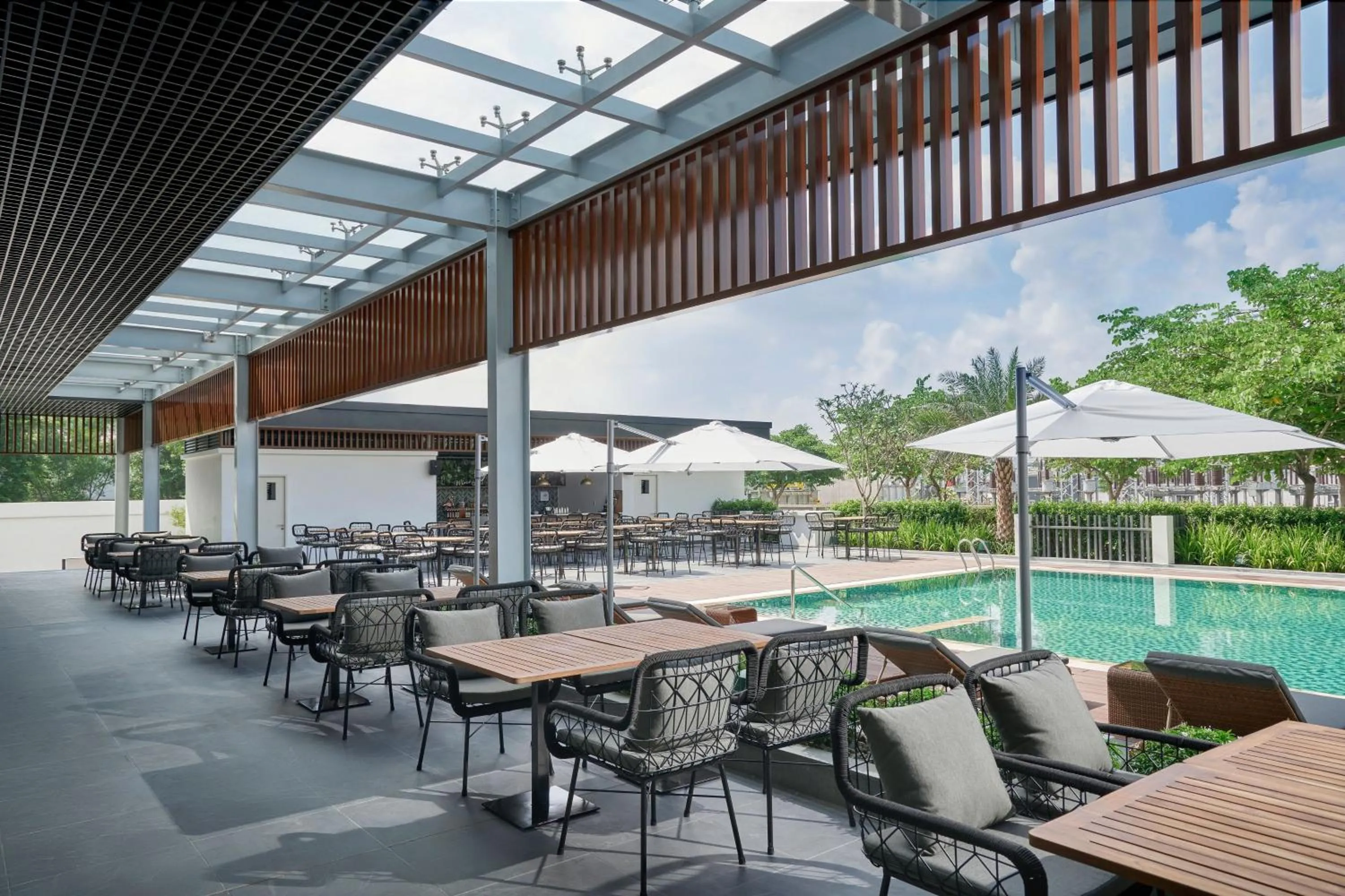 Swimming pool in Fairfield by Marriott South Binh Duong