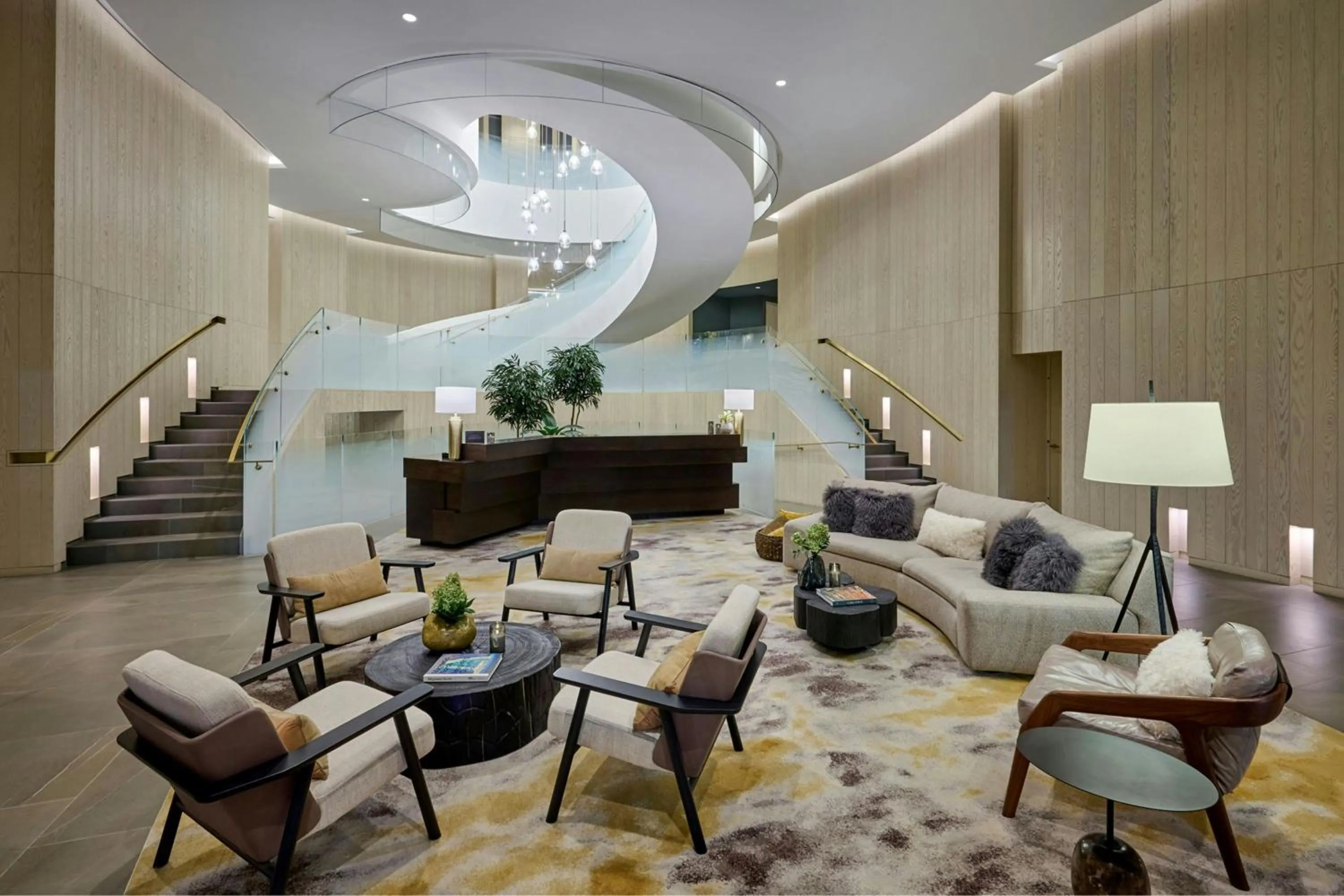 Lobby or reception in The Pearle Hotel & Spa, Autograph Collection