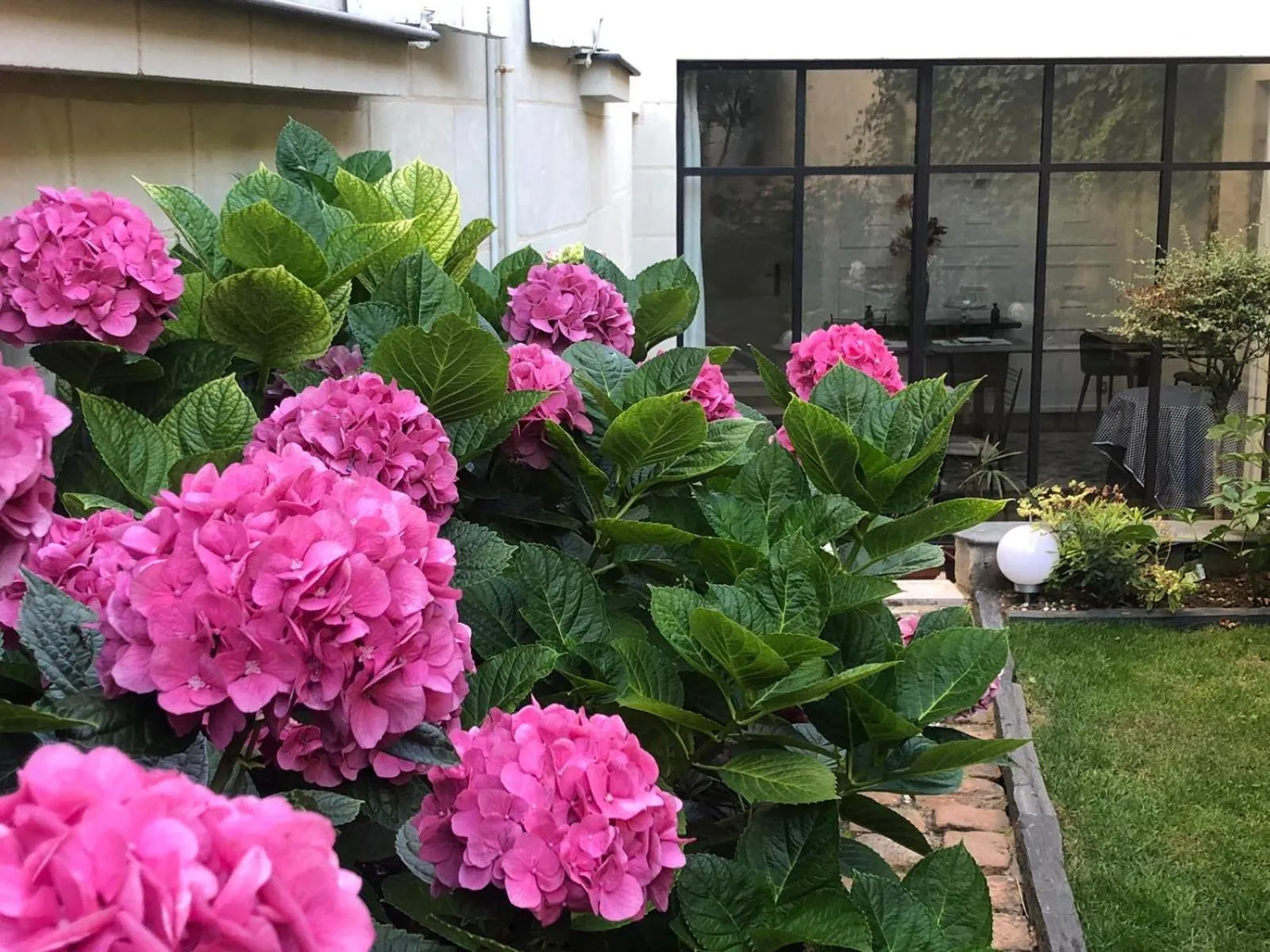 Garden view in BULLES DE LOIRE