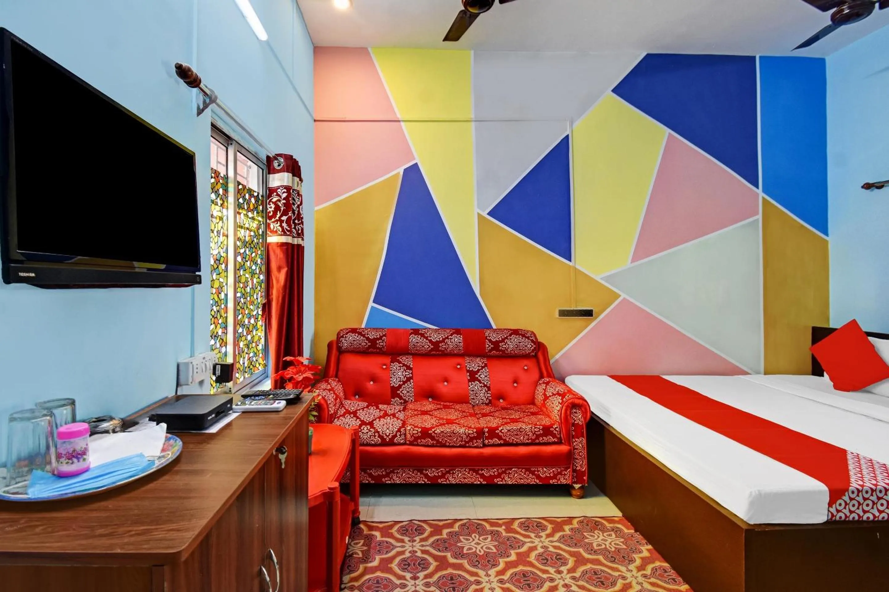 Bedroom, Bed in Hotel O Adorini Guest House