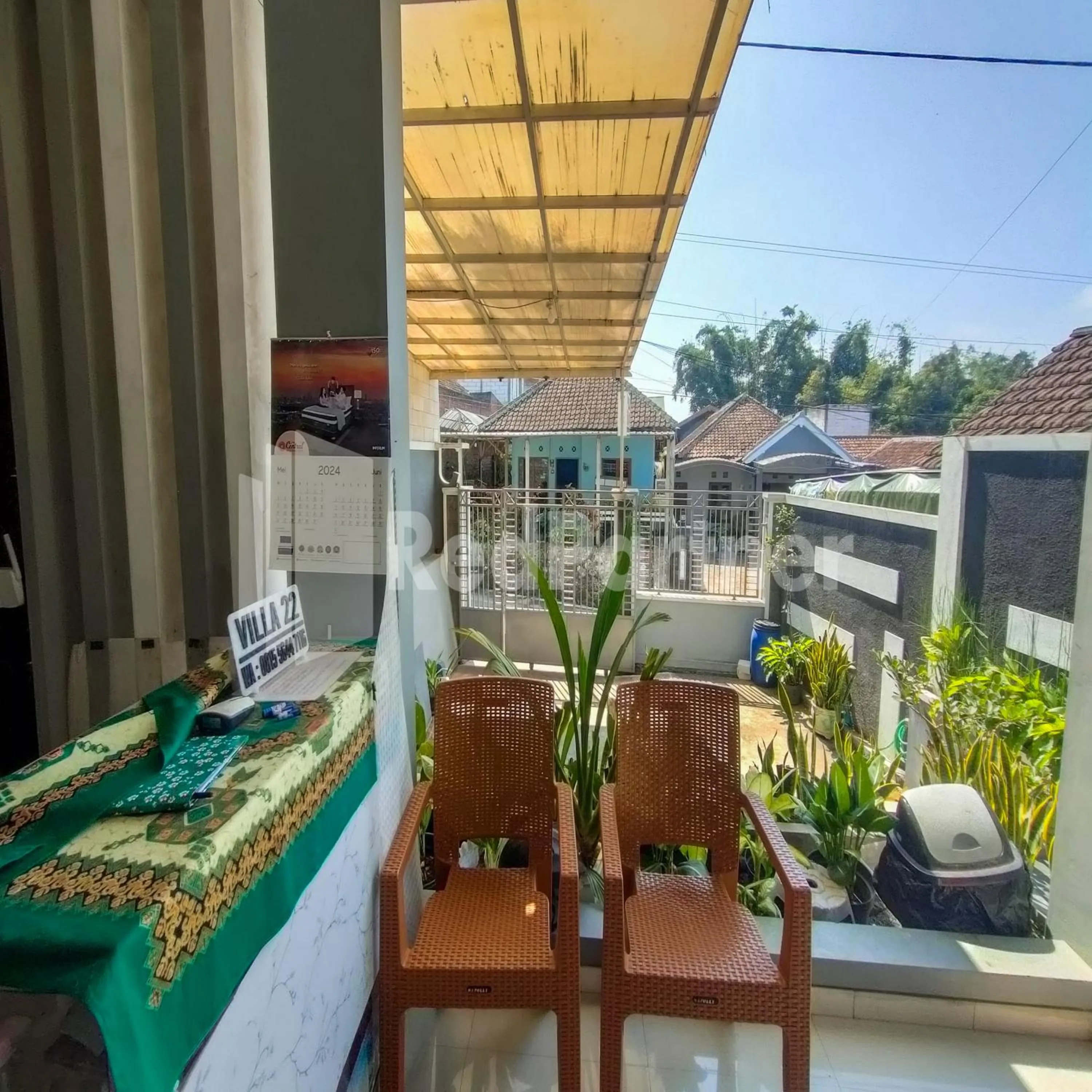 Seating area in Villa Dua Dua RedPartner