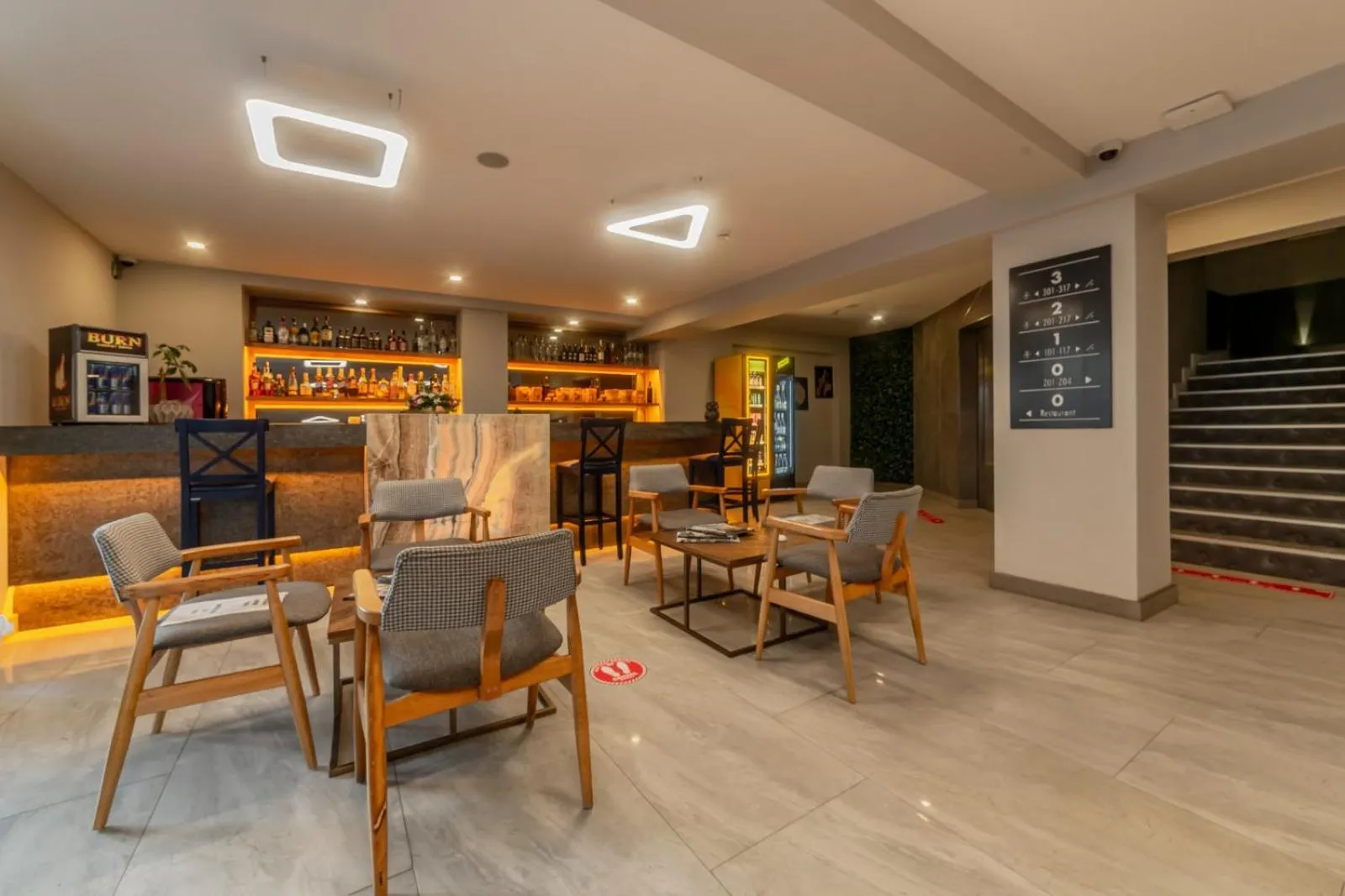 Lobby or reception in Tema 242 Hotel