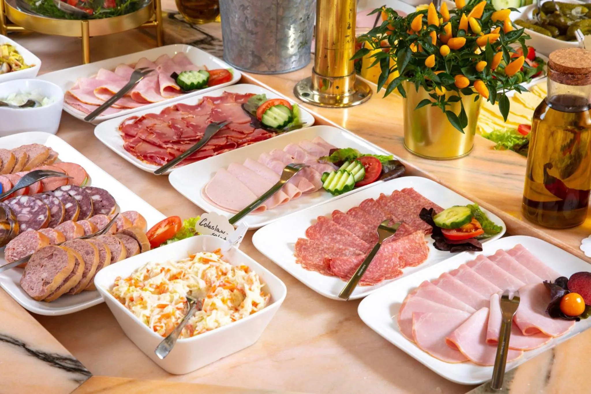 Buffet breakfast in Hotel Braunschweiger Hof