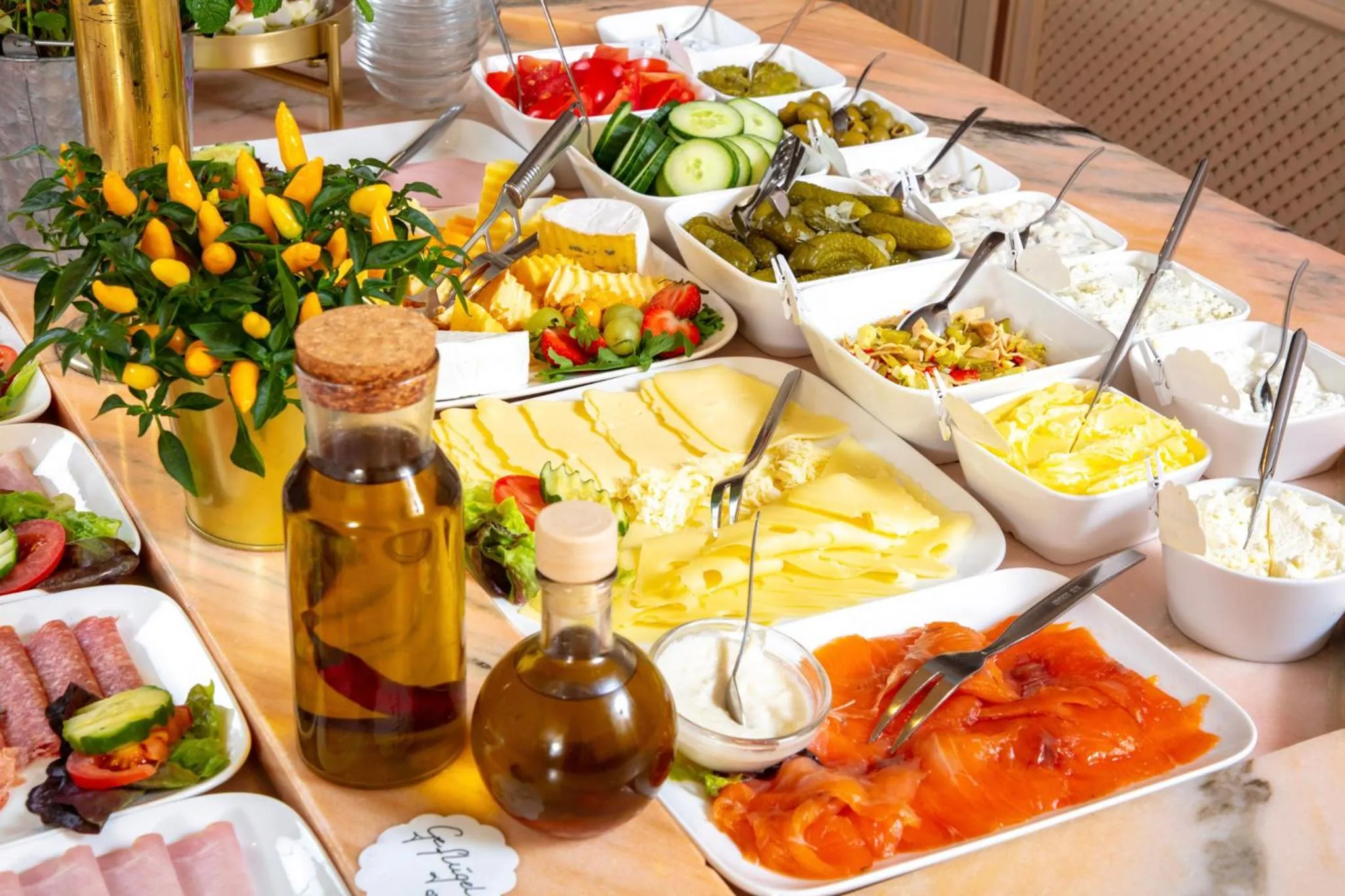 Buffet breakfast in Hotel Braunschweiger Hof