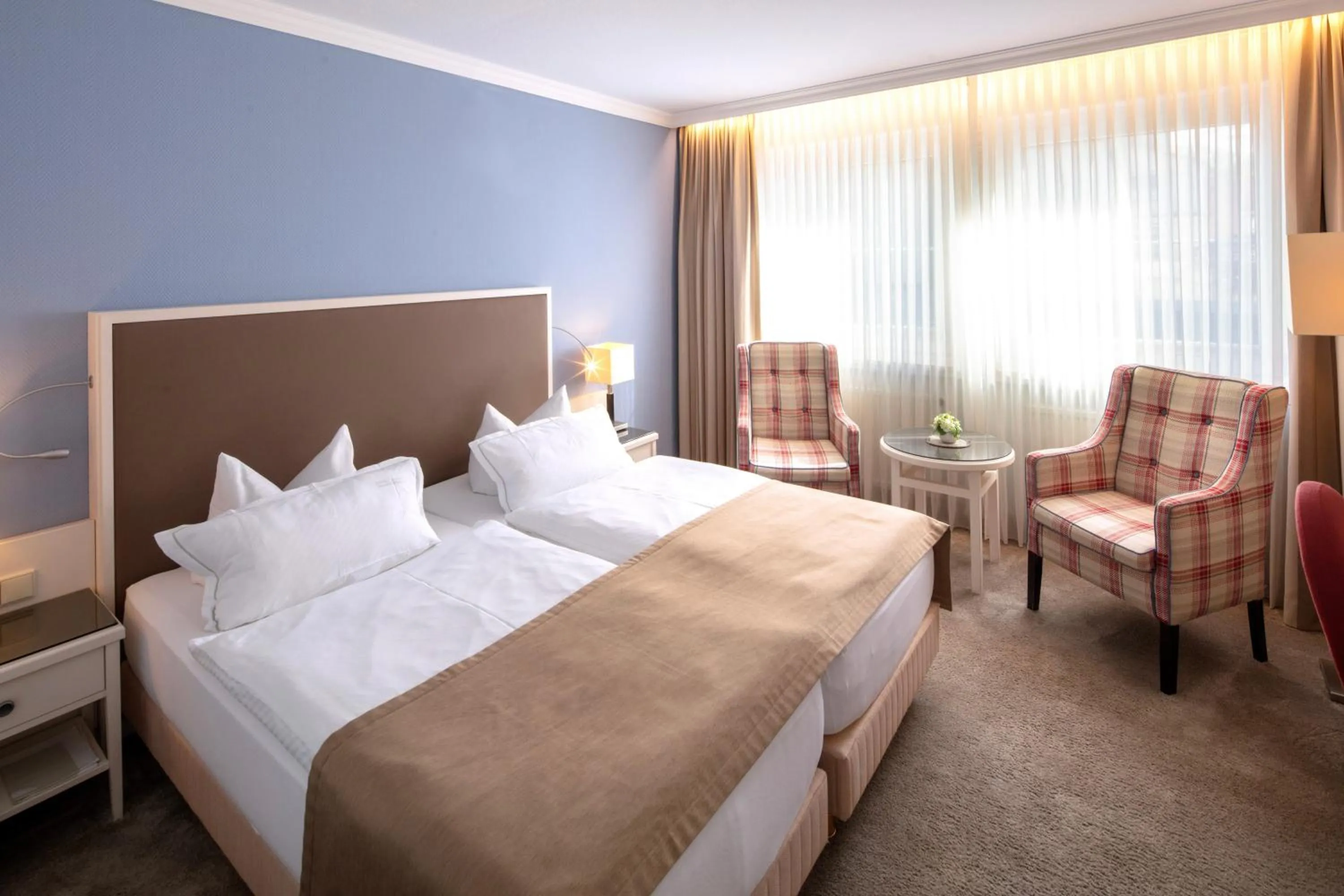 Bed in Hotel Braunschweiger Hof