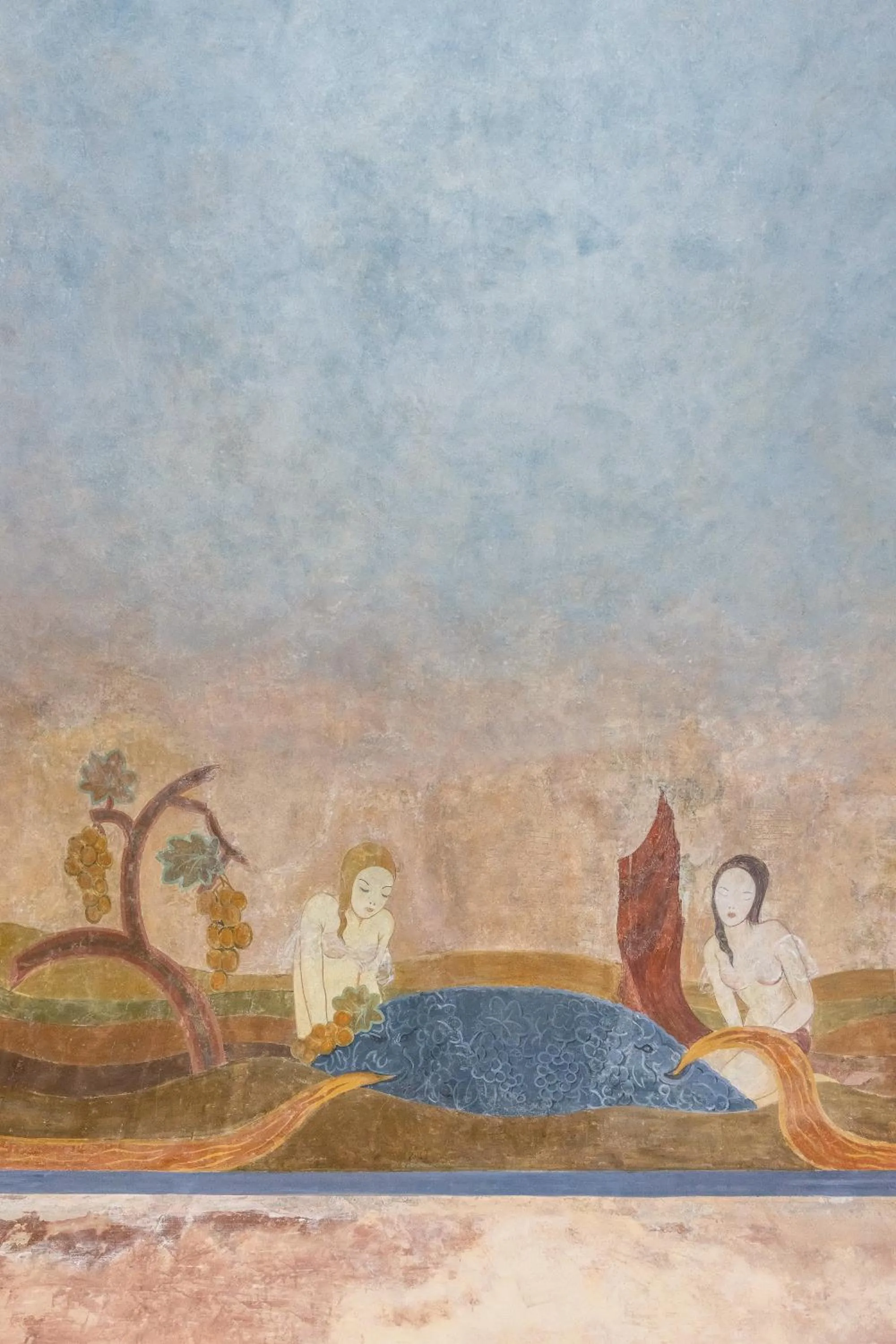 Decorative detail in Creuza De Ma