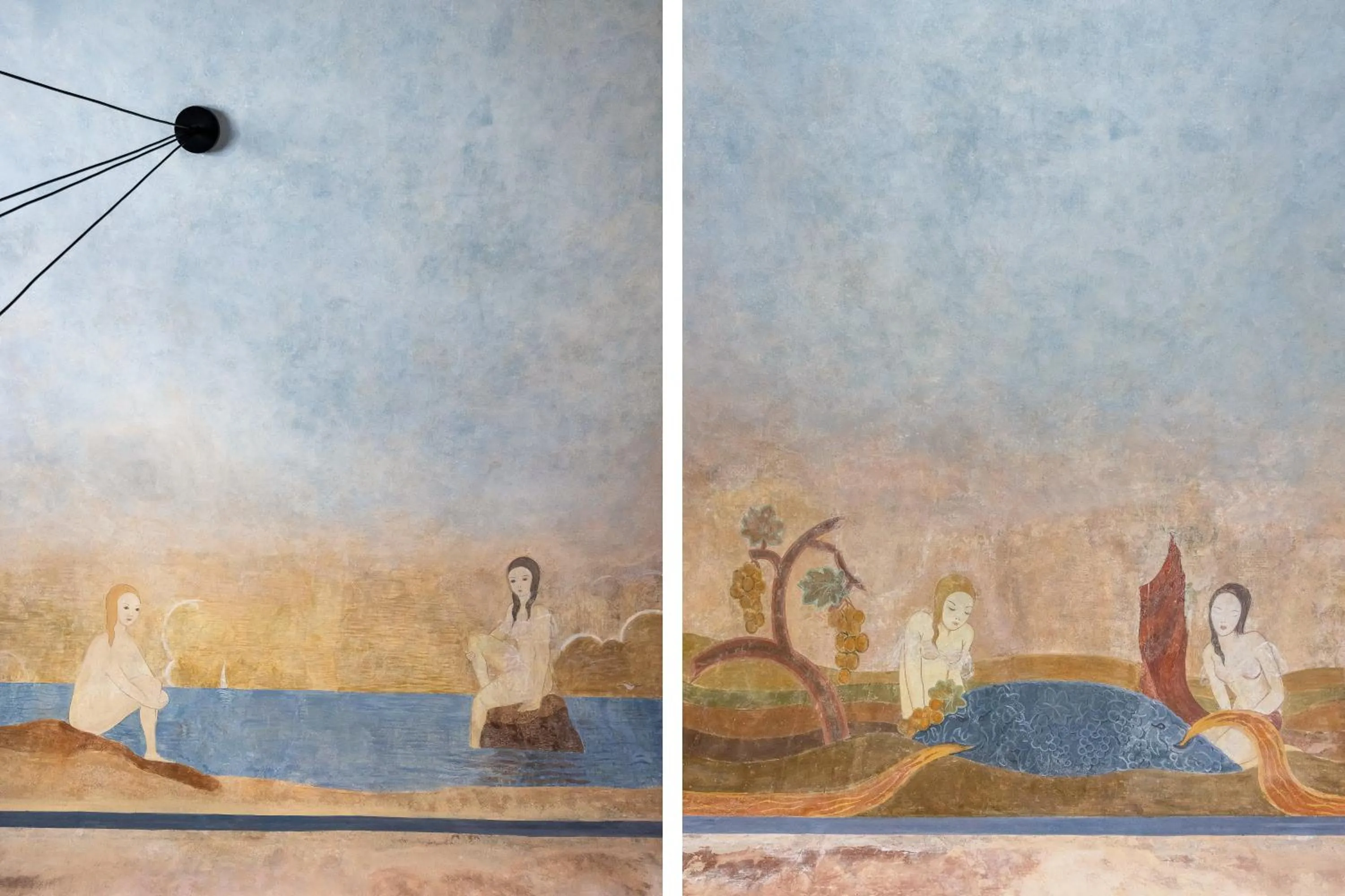 Decorative detail in Creuza De Ma