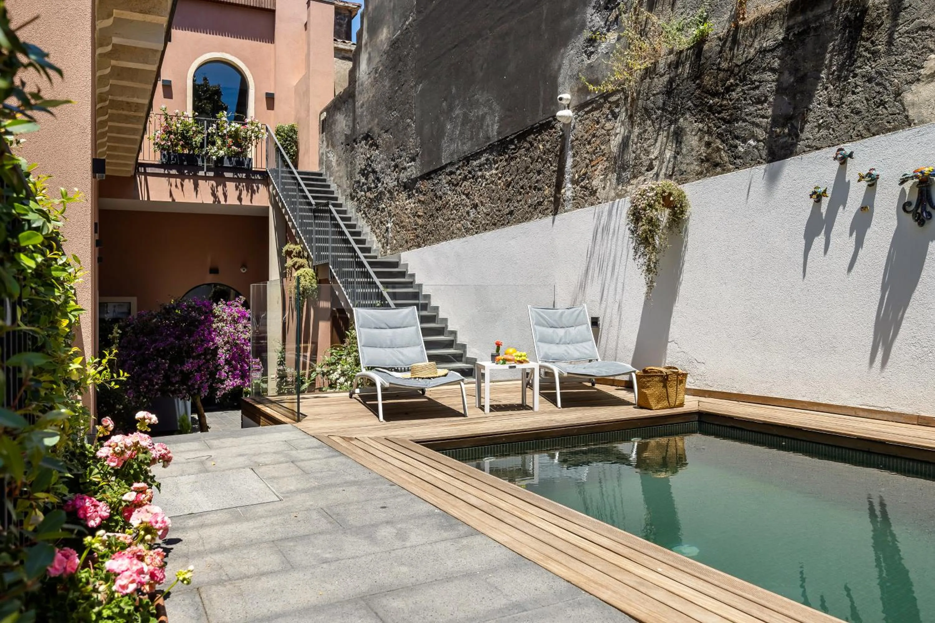 Pool view in Creuza De Ma